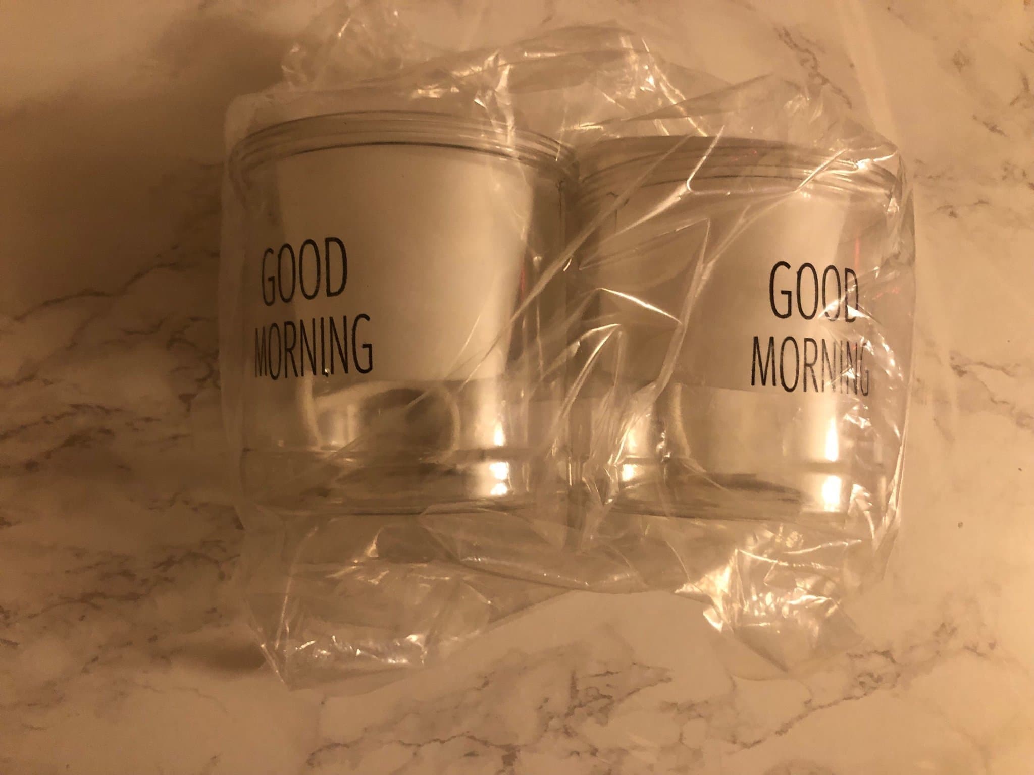 Good Morning / Kruka / Stickling / små krukor