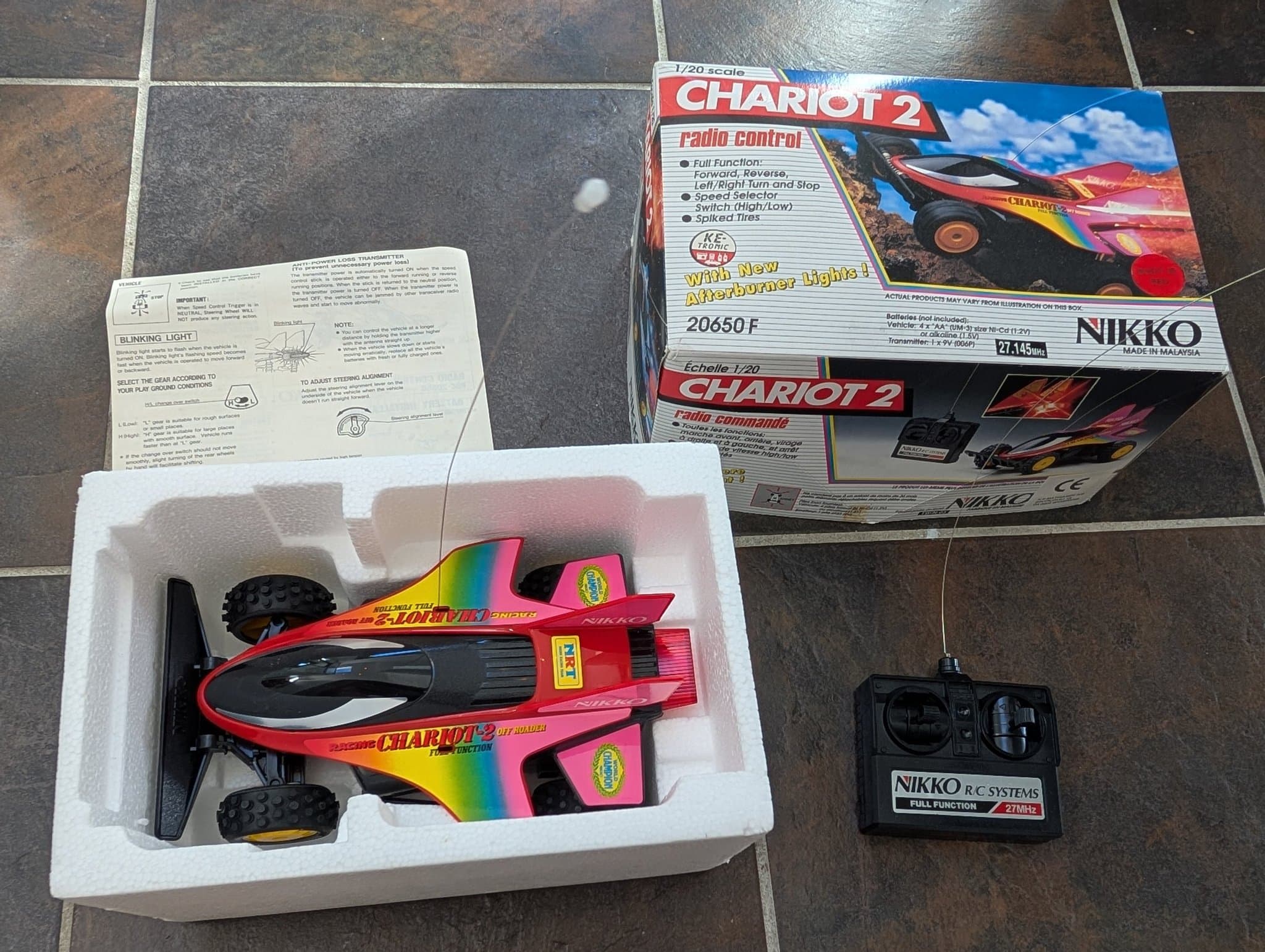 Nikko Chariot 2 Radio Control Bil radiostyrd