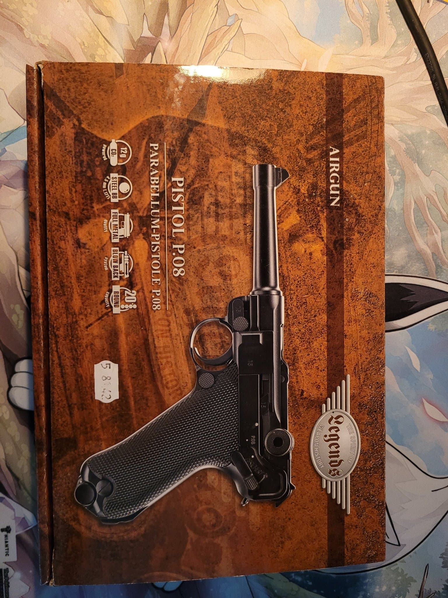 Legends Parabellum P.08 co2 pistol