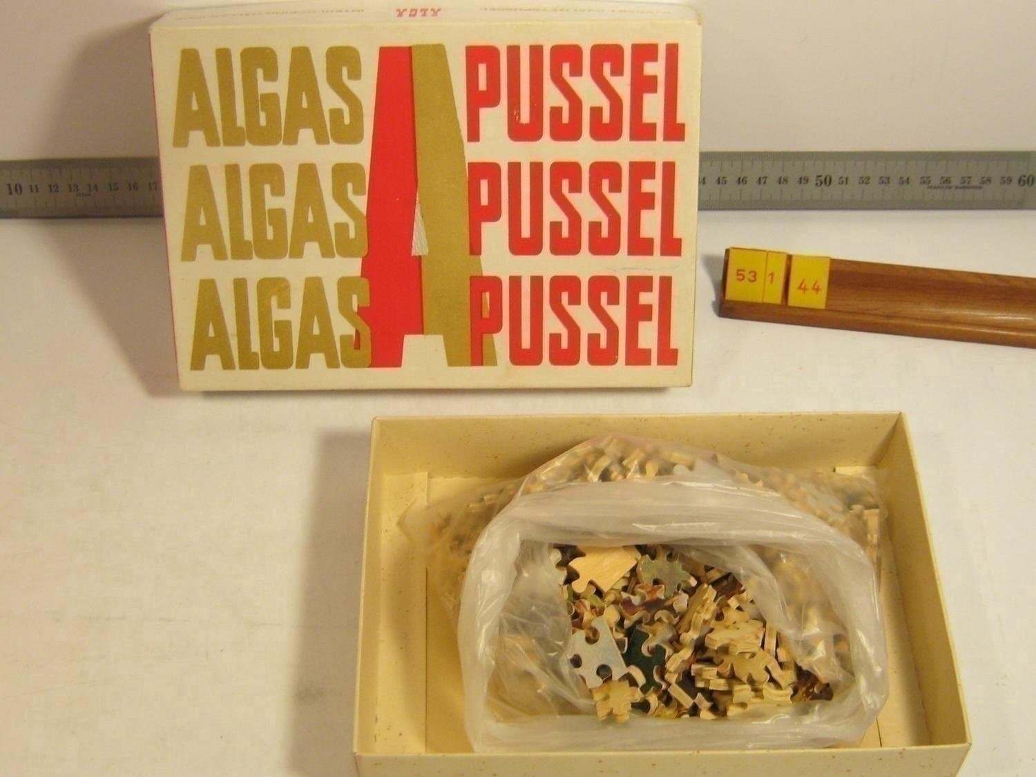 300 b, "Start i gryningen", Äldre Alga pussel, Komplett