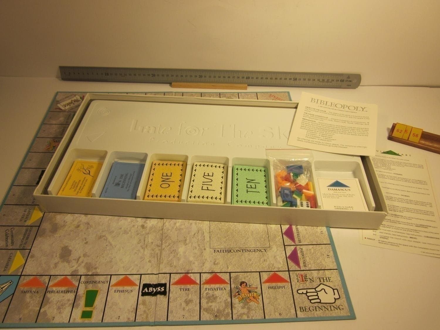 Bibleopoly, 1991, Komplett med innehåll i Nyskick