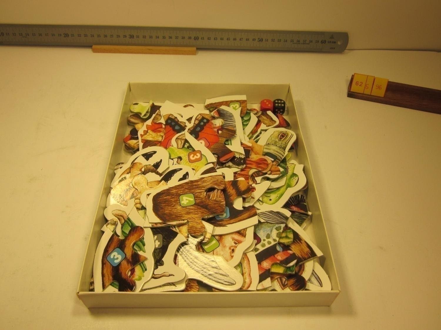 Animal Sixes, Galt Toys, Komplett