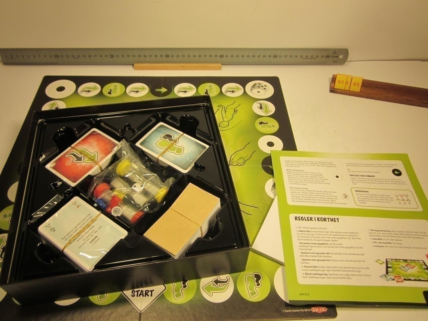 Ska vi slå vad?, Tactic 2012, Komplett, Ospelat Nyskick