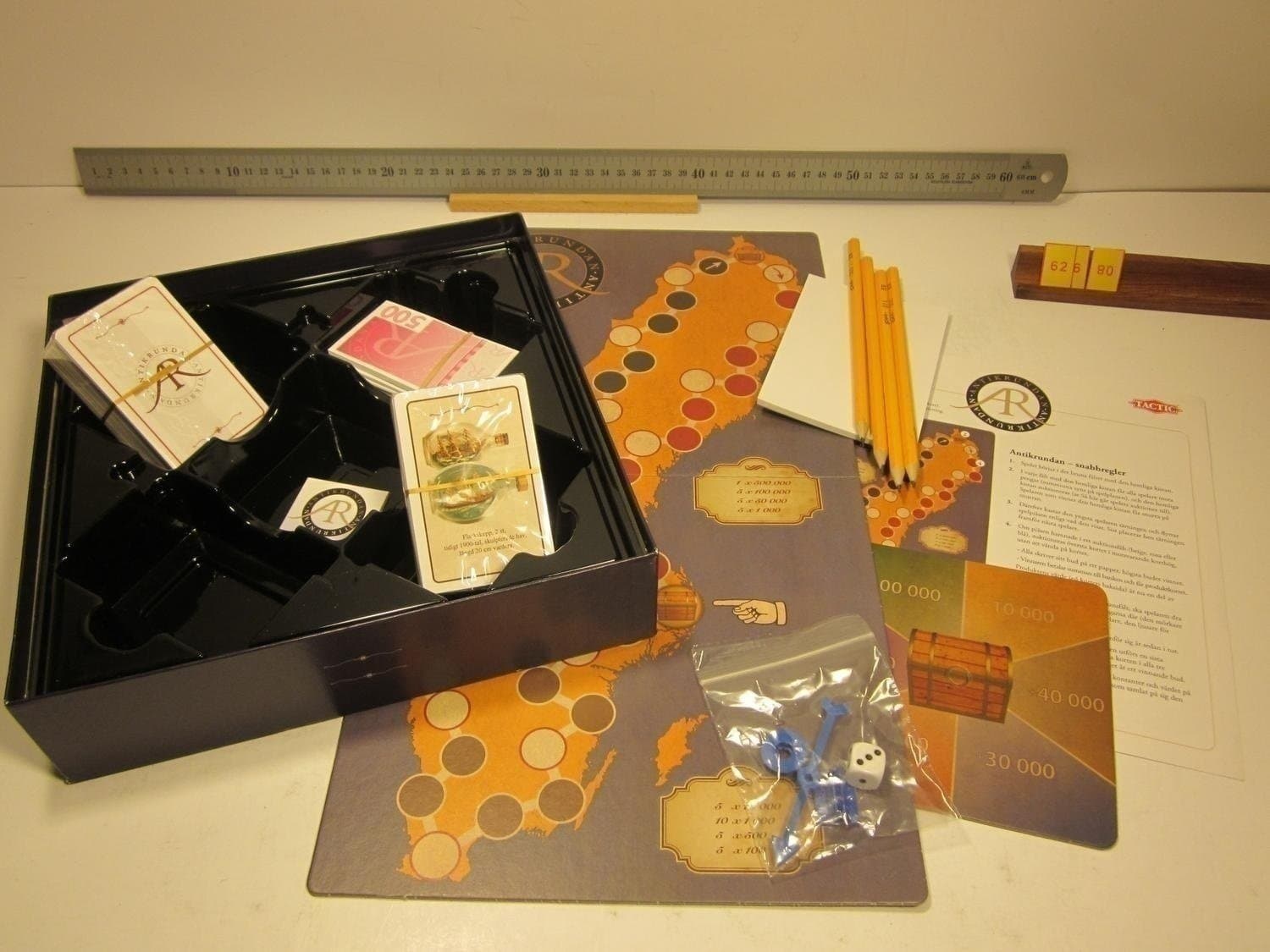 Antikrundan, Tactic, Komplett i Ospelat Nyskick