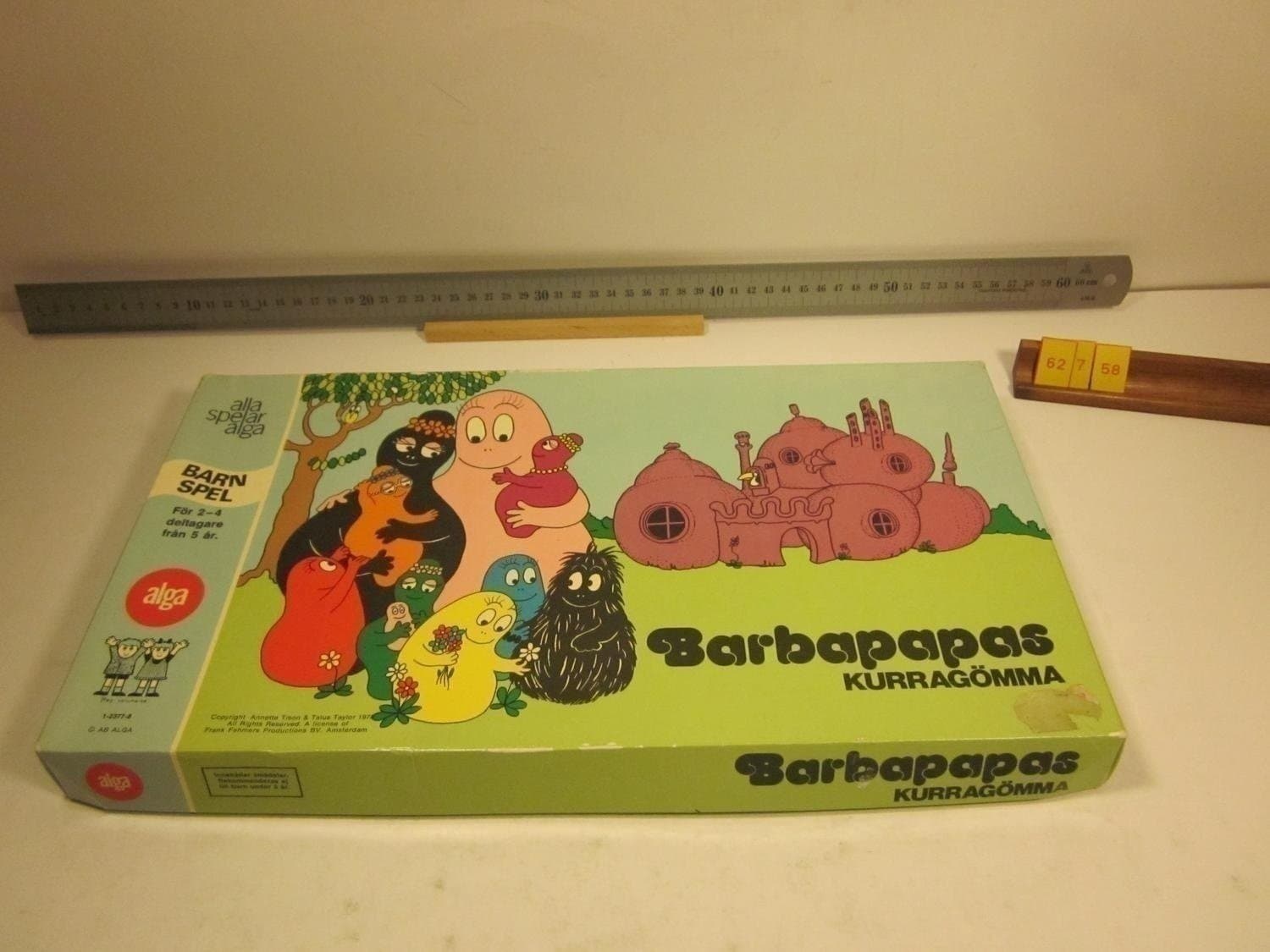 Barbapapas kurrragömma, Alga 1978, Komplett b/b