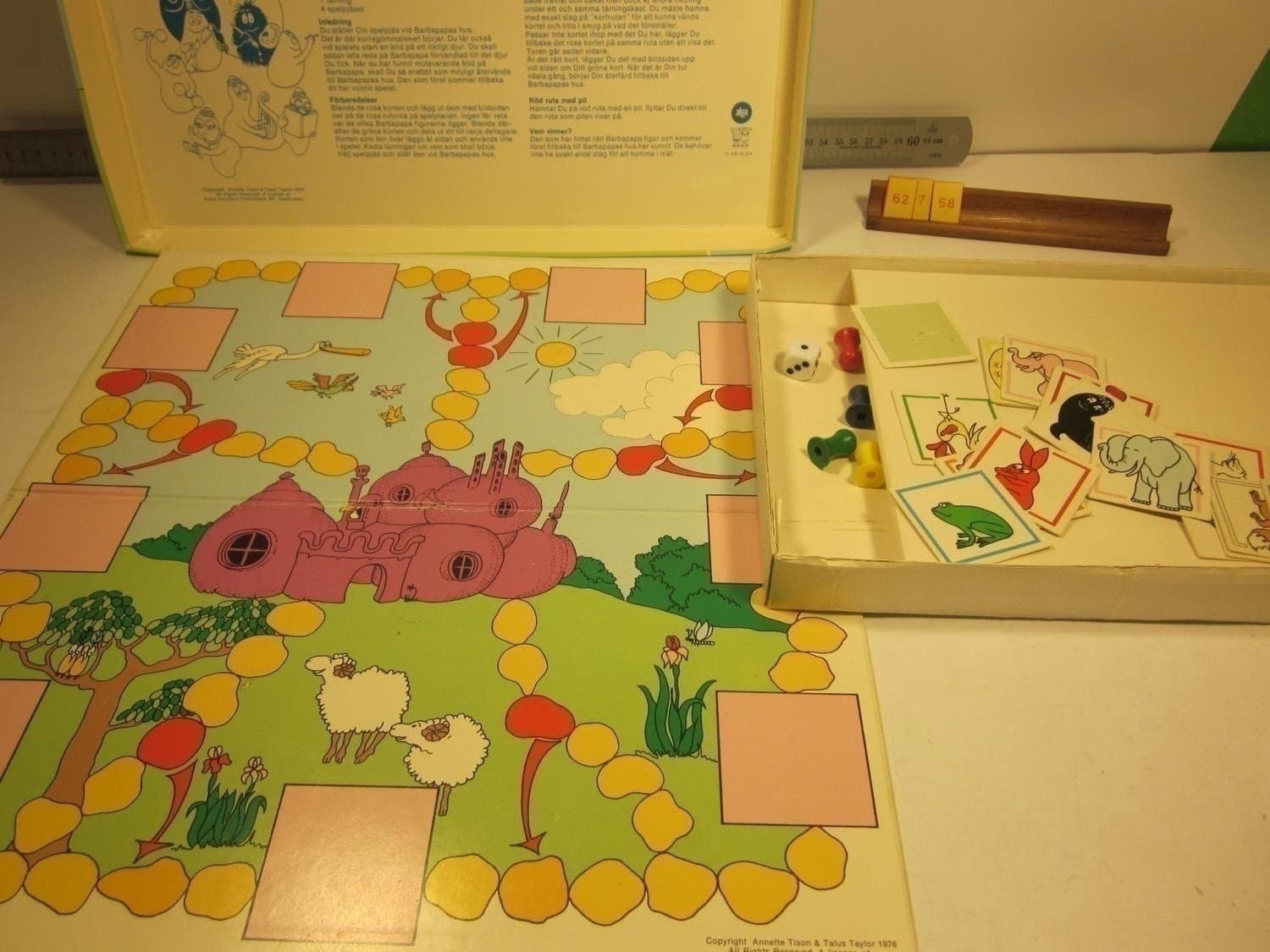 Barbapapas kurrragömma, Alga 1978, Komplett b/b