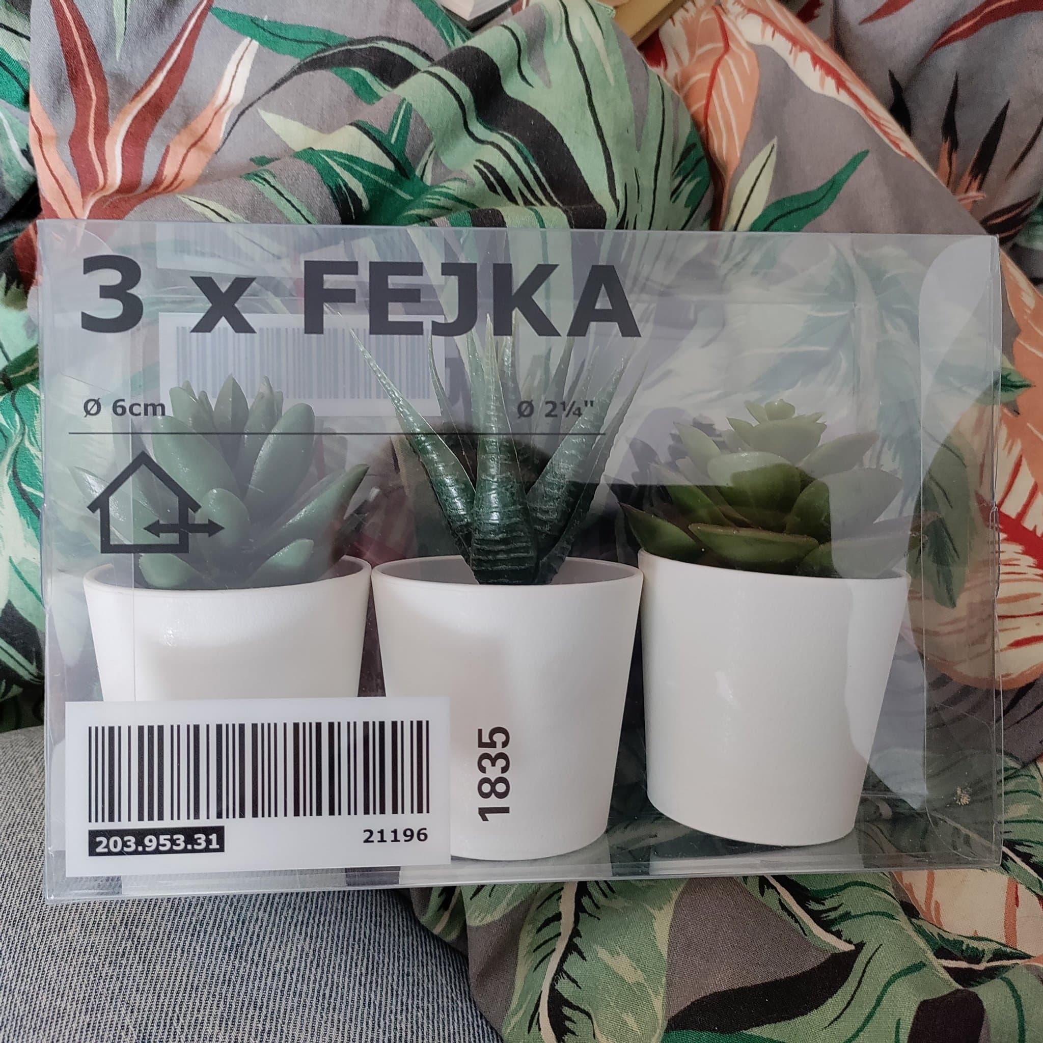 IKEA FEJKA Konstgjord krukväxt, 3-pack