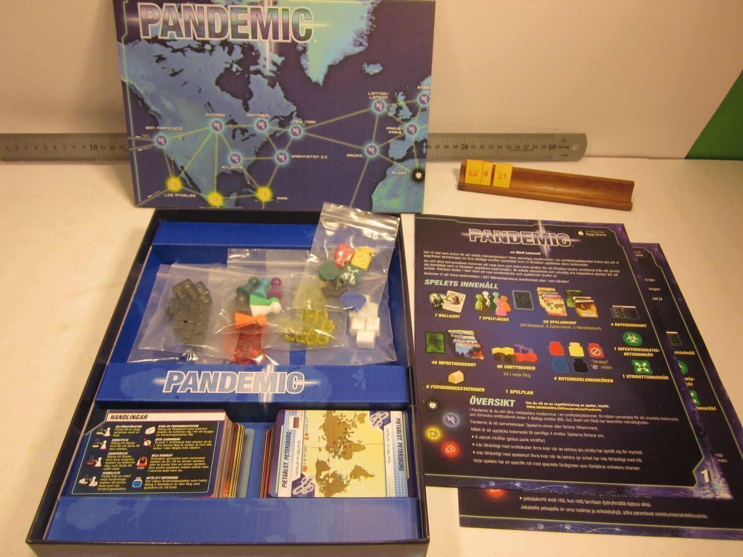 Pandemic, (versionen utan Enigma nv) 1995, komplett i Nyskick