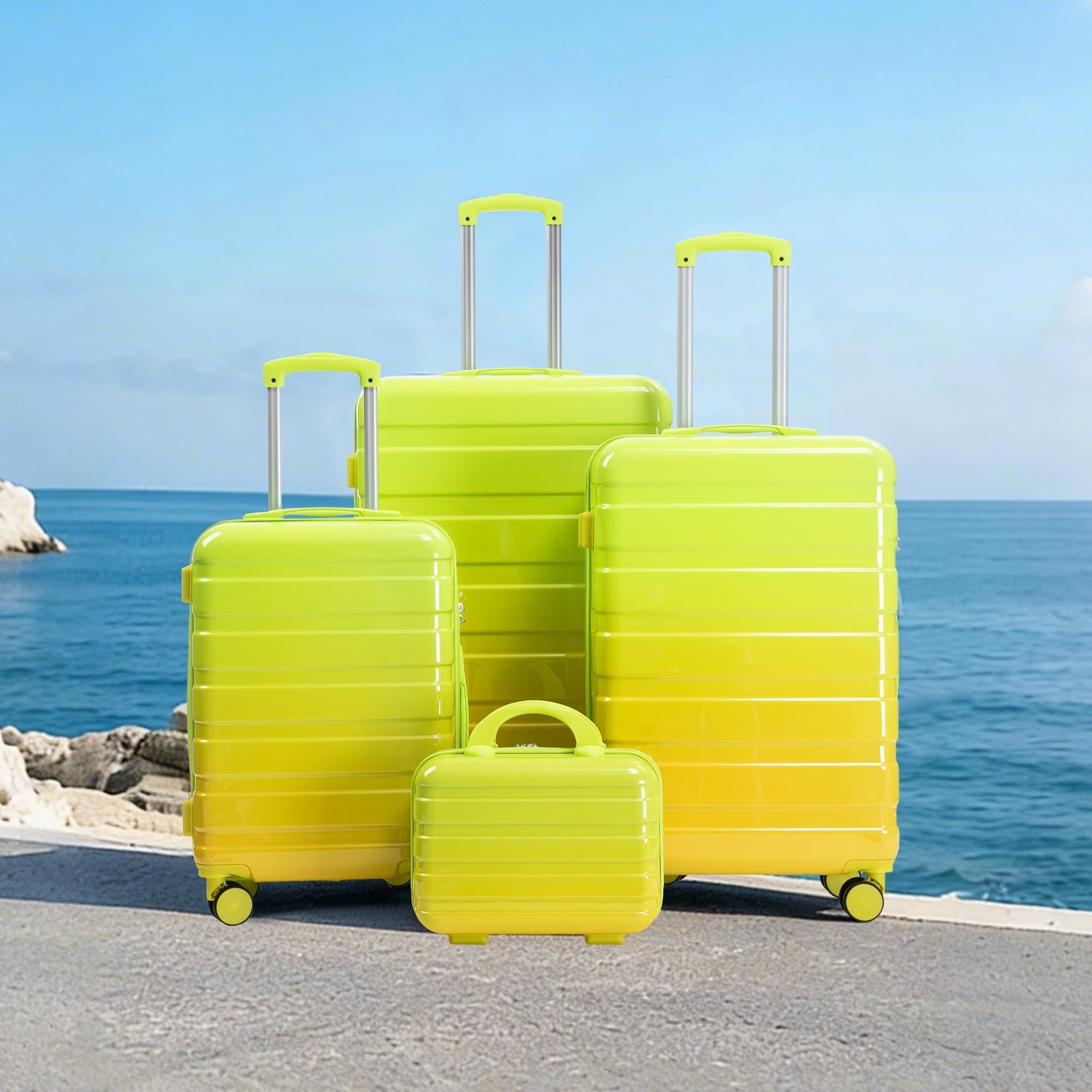 14"/20"/24"/28" 4-piece PC Suitcase