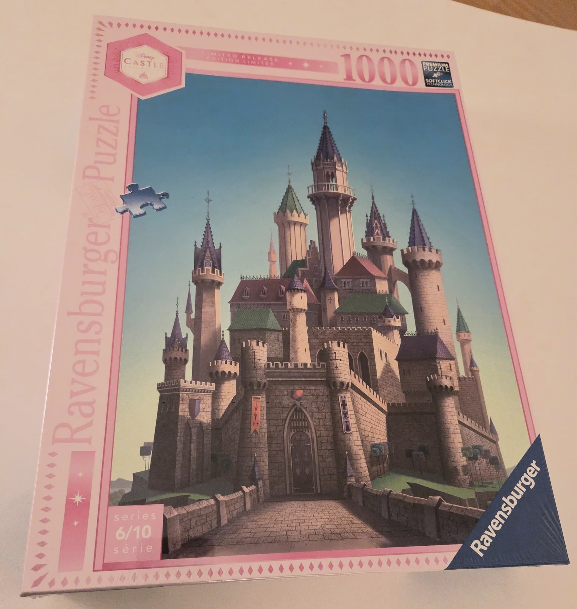 Ravensburger Disney Pussel 1000 bitar, Törnrosa, limited edition