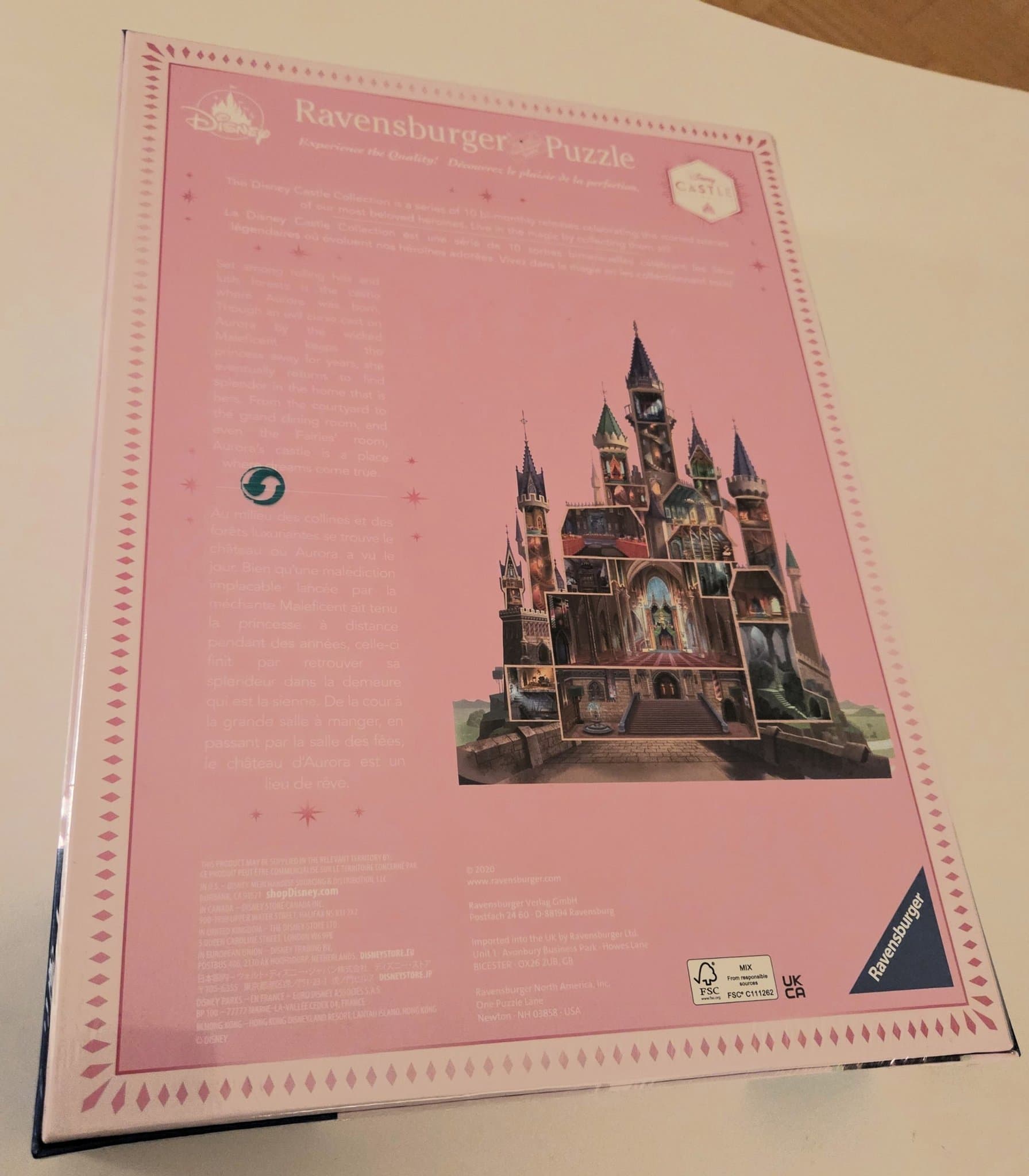 Ravensburger Disney Pussel 1000 bitar, Törnrosa, limited edition