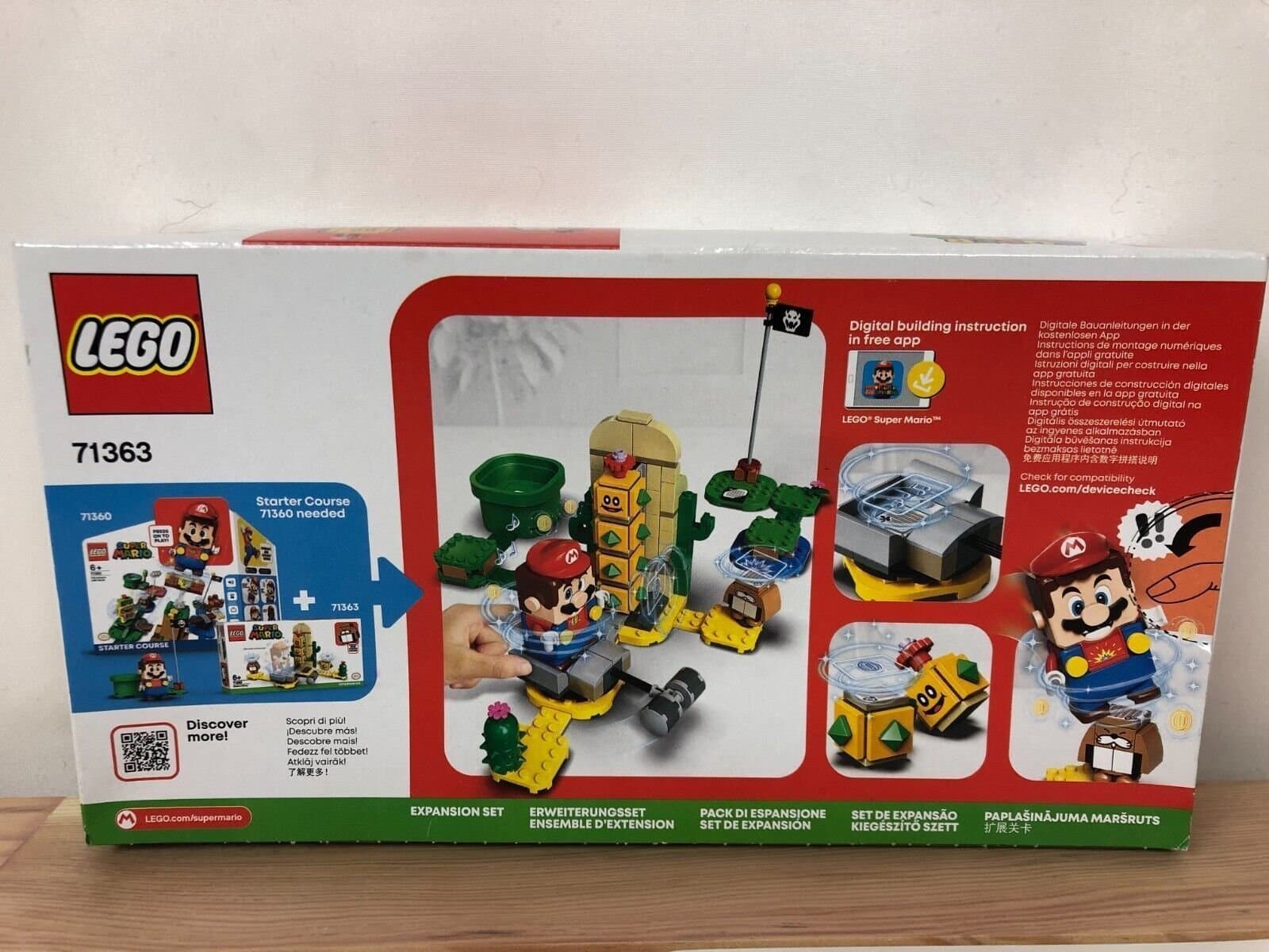 LEGO Super Mario OÖPPNAD Desert Pokey Expansion Set #71363