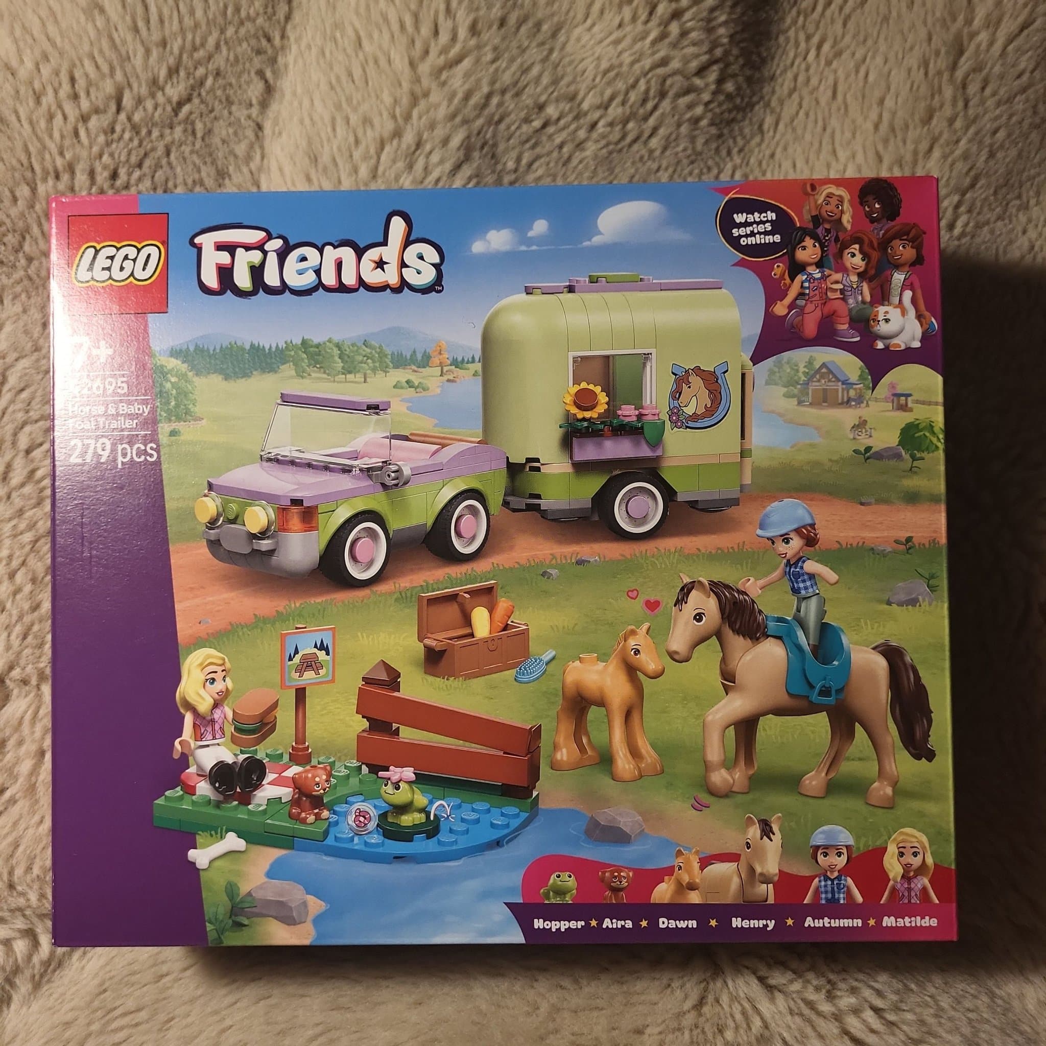 LEGO Friends 42695 Häst och föltransport