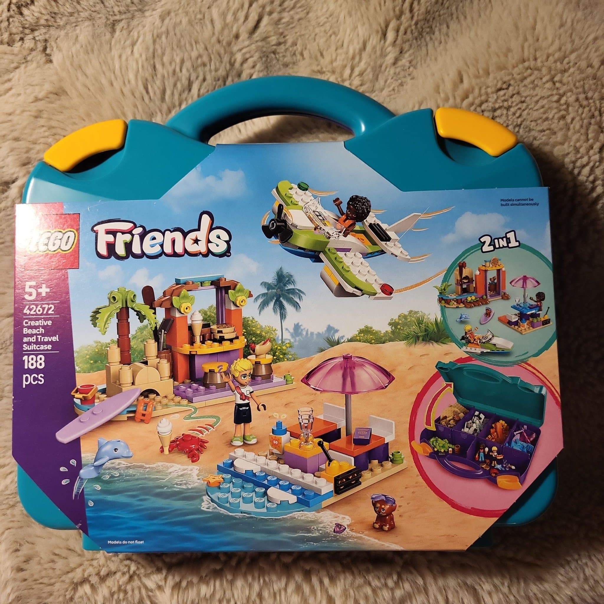 LEGO Friends 42672 Kreativ strand- och resväska