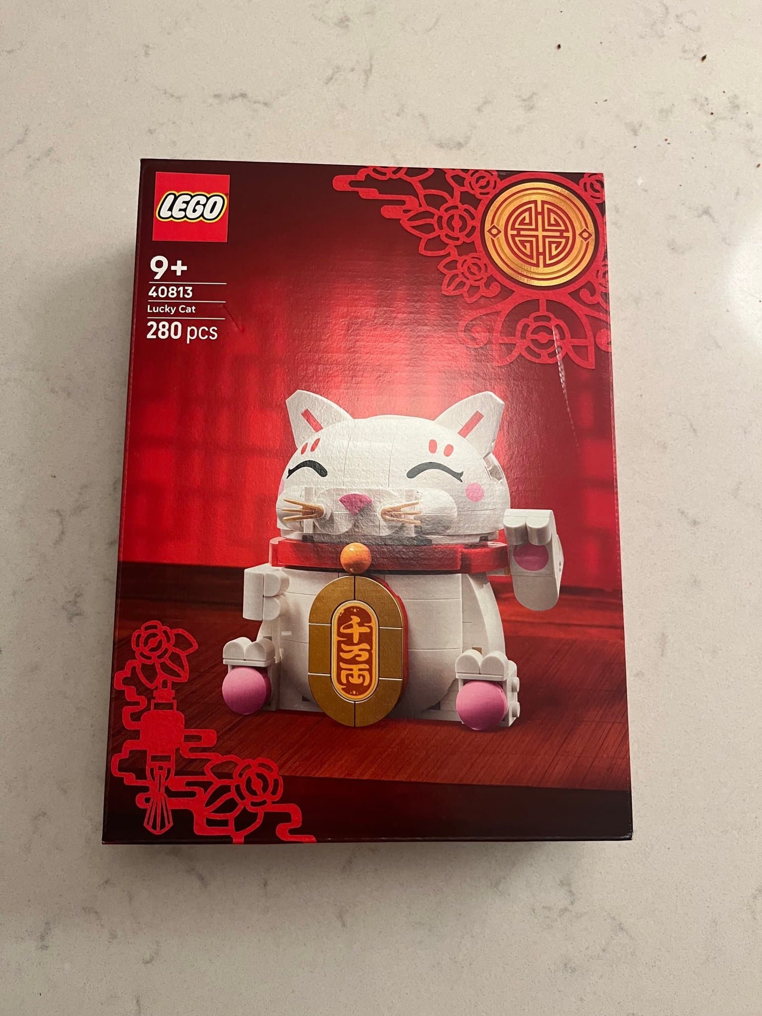 LEGO 40813 Lucky Cat - Ny/Oöppnad