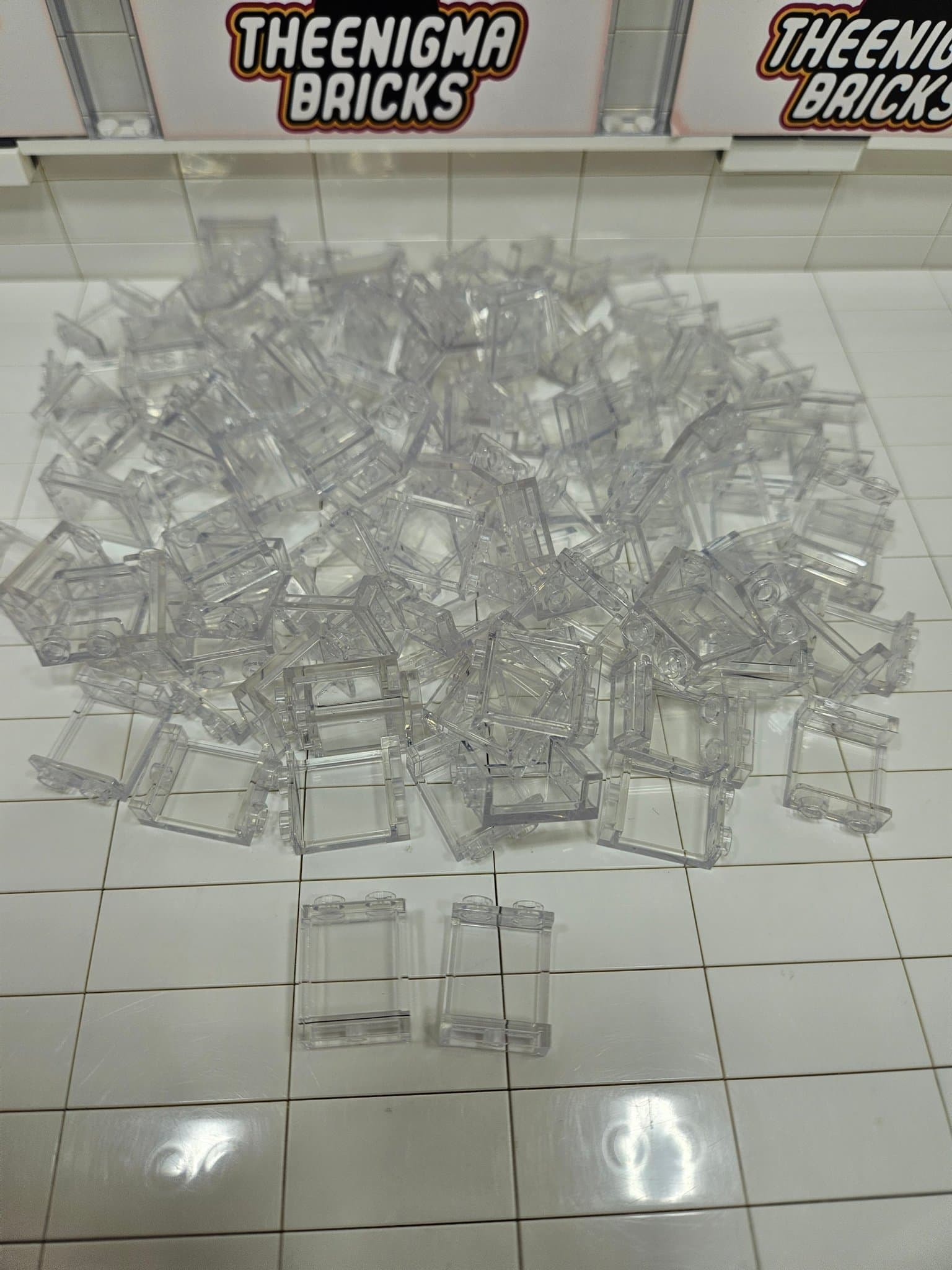 *NYTT* LEGO Wall Element 1x2x2 | 100st | Transparent | 6514185 35378 Fönster