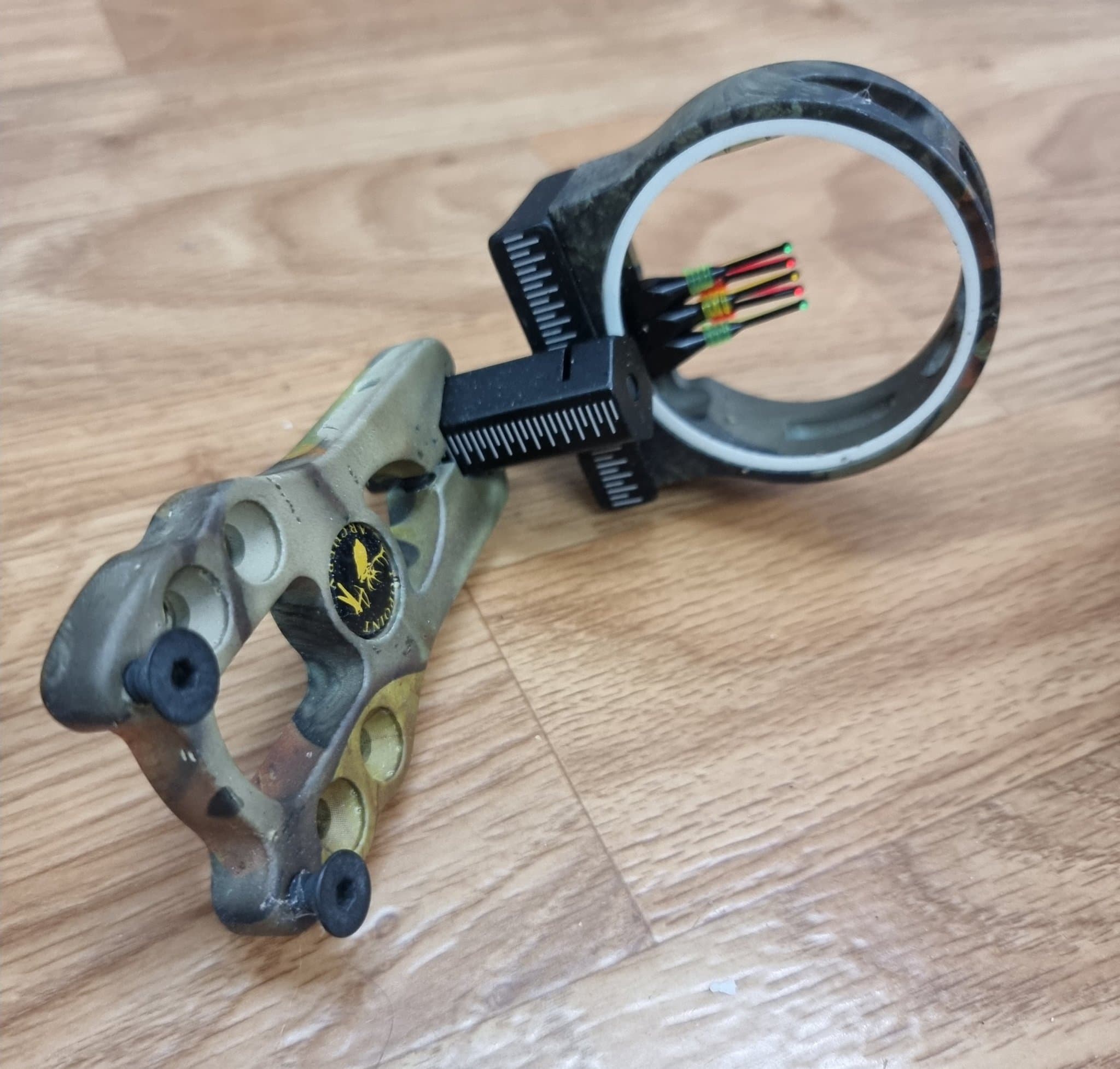 Fiberoptiskt sikte för compound pilbåge färg Camouflage