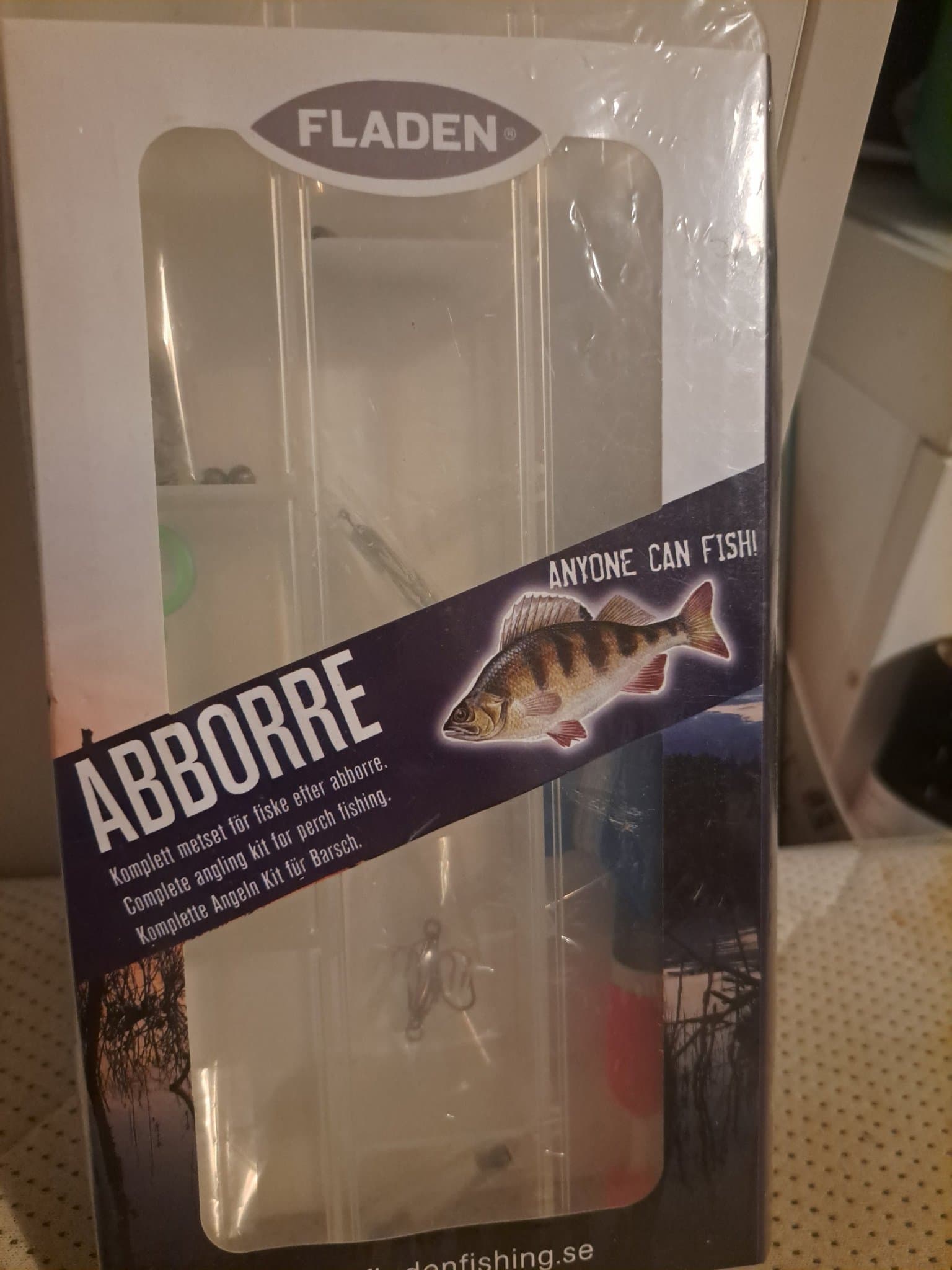 Fladen Abborre Fiske Set, plus extas drag..mm