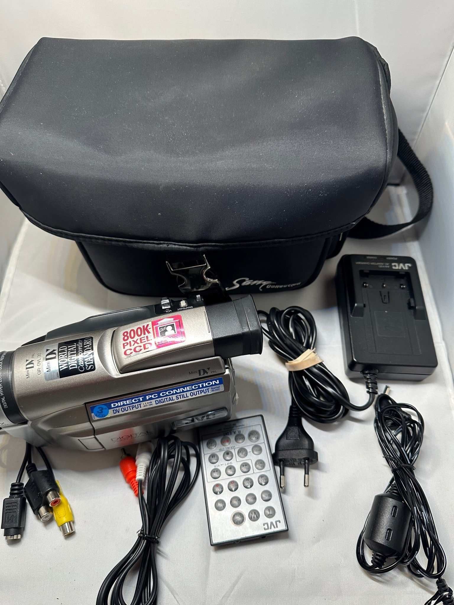 Vintage JVC Digital videokamera GR-DVL30E MiniDV Digital Camcorder