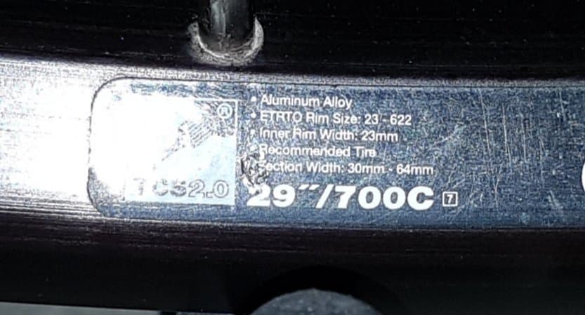 Cykel bakhjul WTB ST i23 29"/700C.