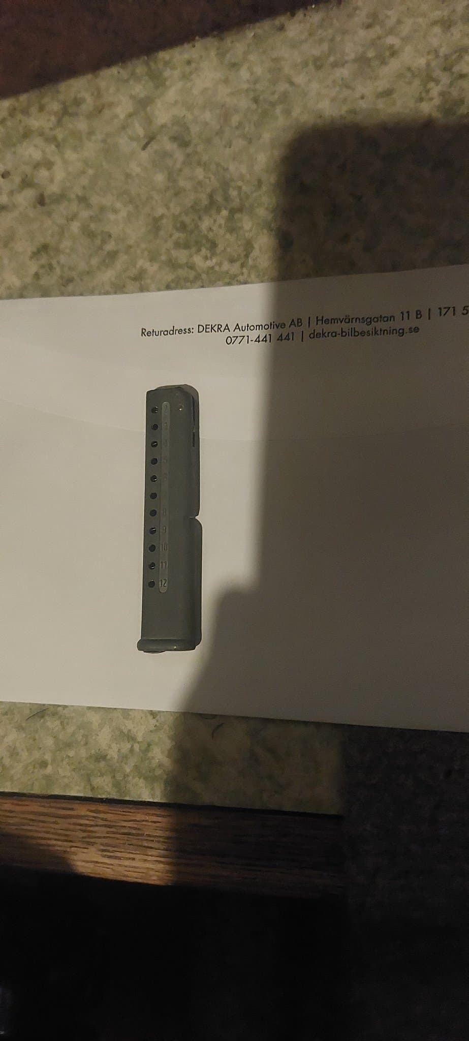 12 skotts magasin Haenel 310 bla