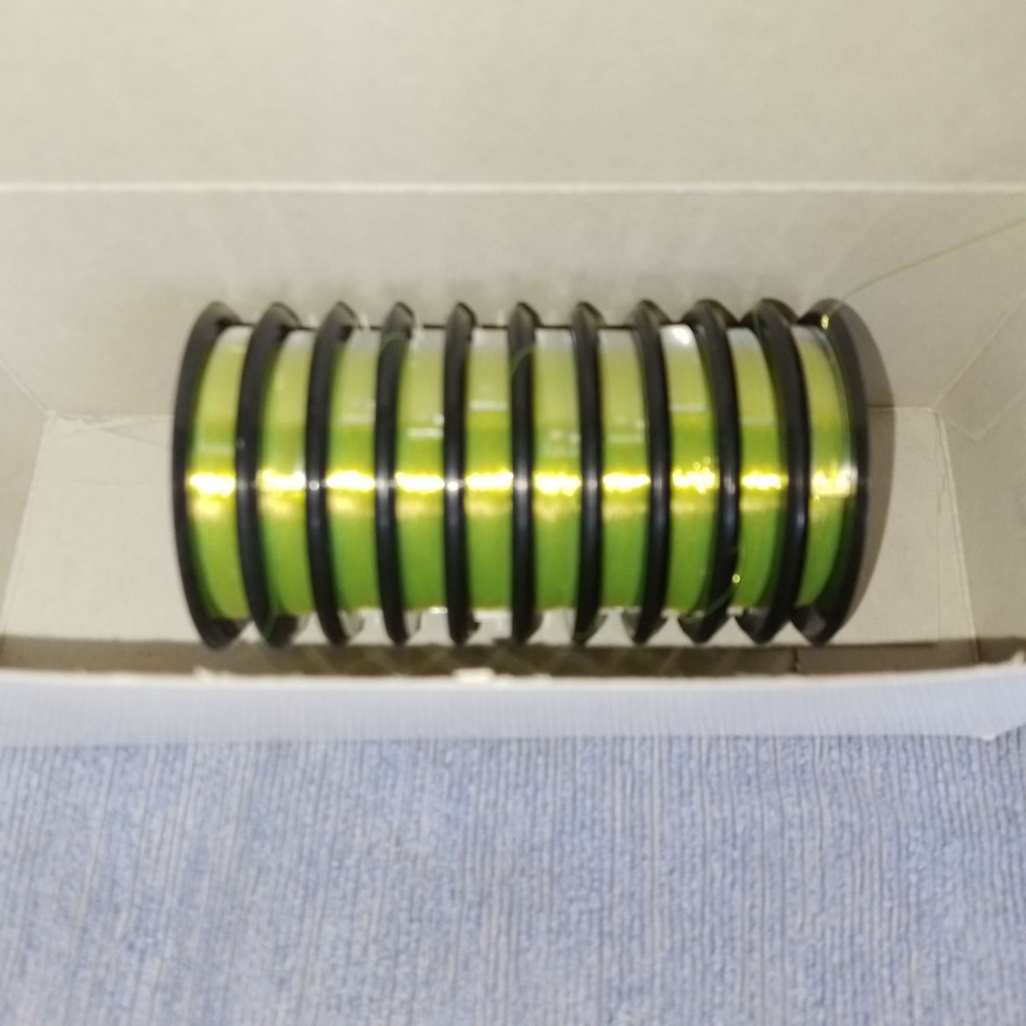 Kingfisher Ice Fiskelina - 0,20 mm, 50 m, Gul