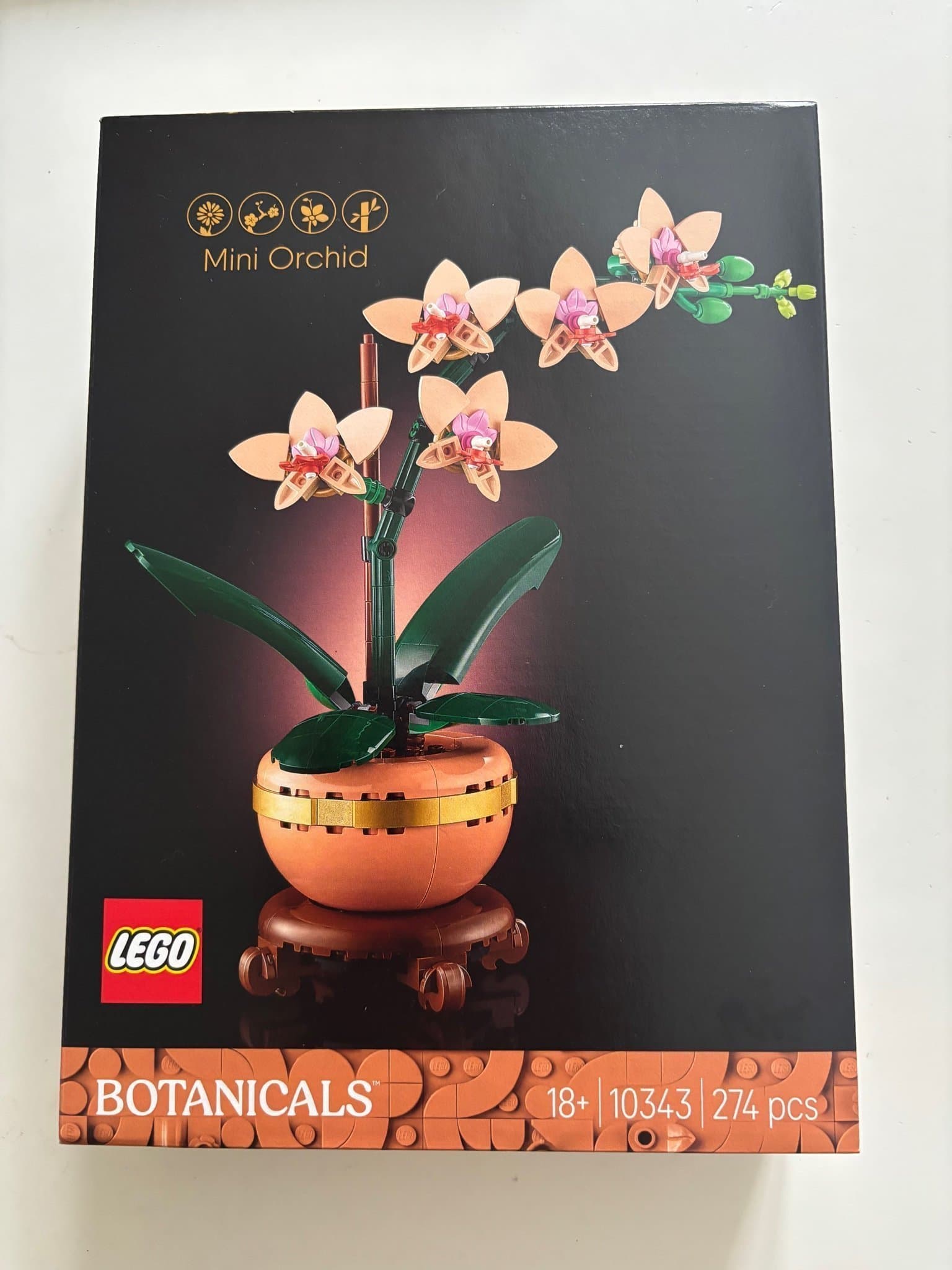LEGO Botanicals Mini Orkidé 10343
