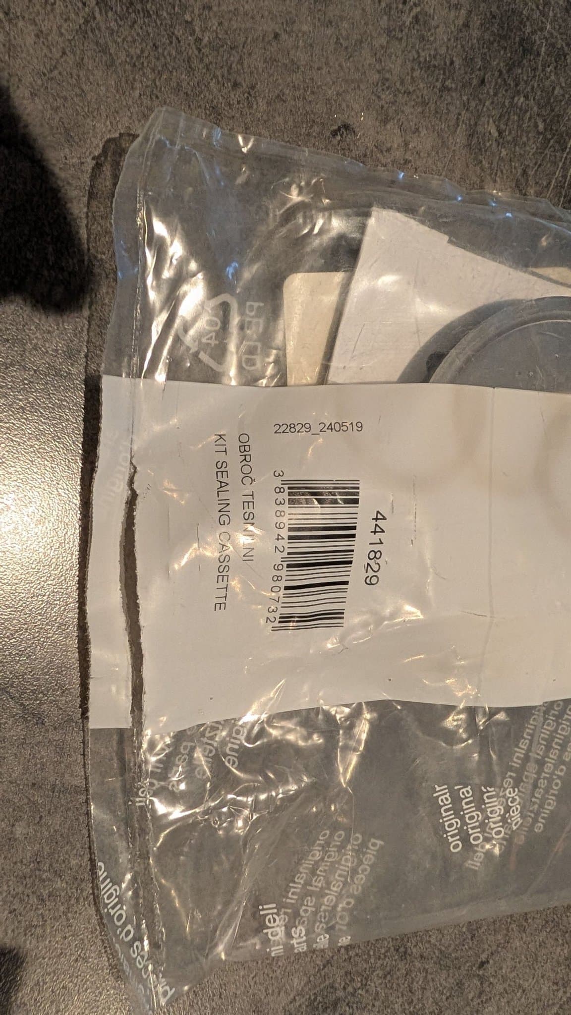 O-ring tætningskassette