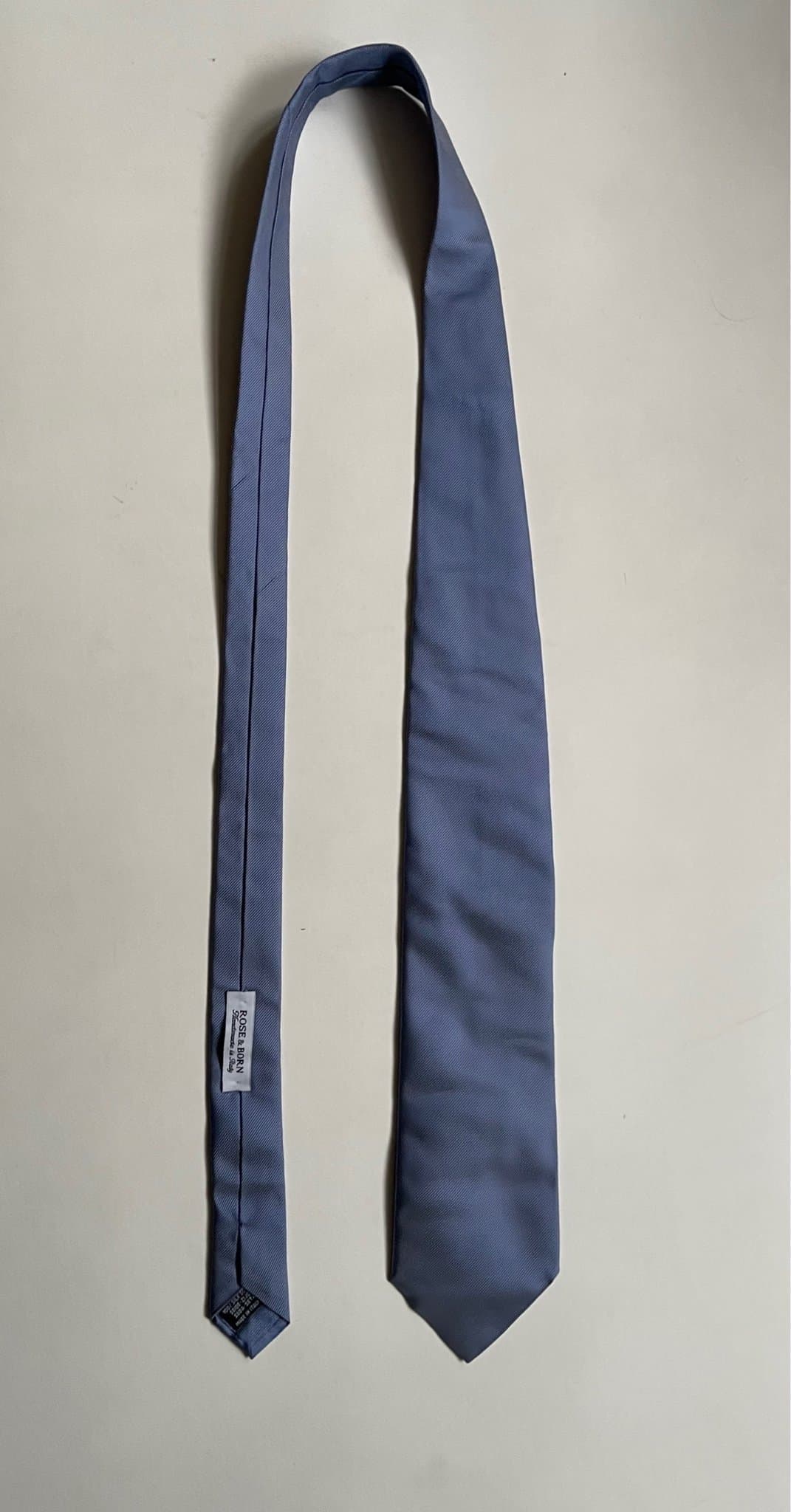 ROSE & BORN blå slips