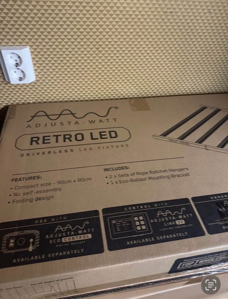 Adjusta-Watt Retro 720w LED växtbelysning