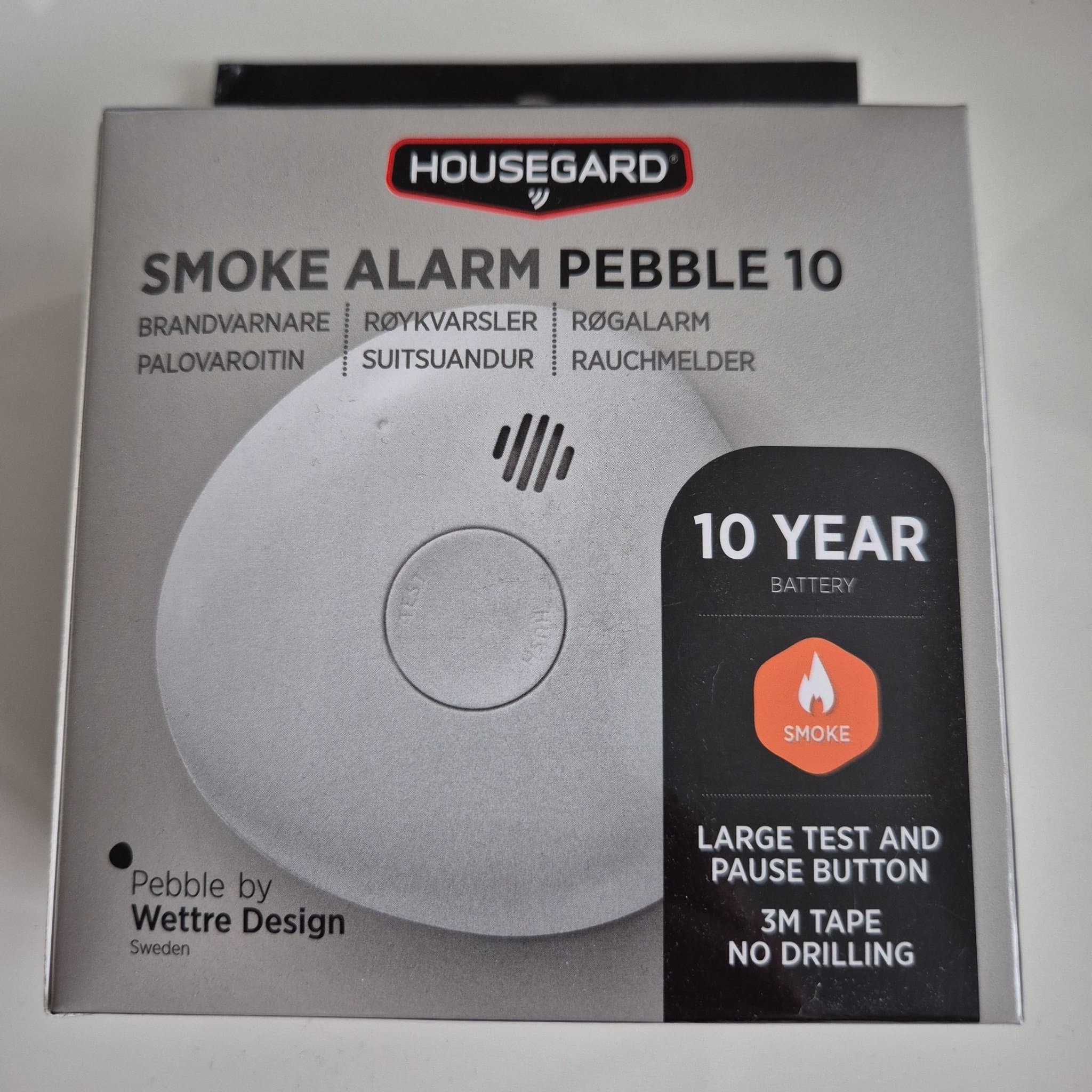 Housegard Pebble 10 Rökdetektor