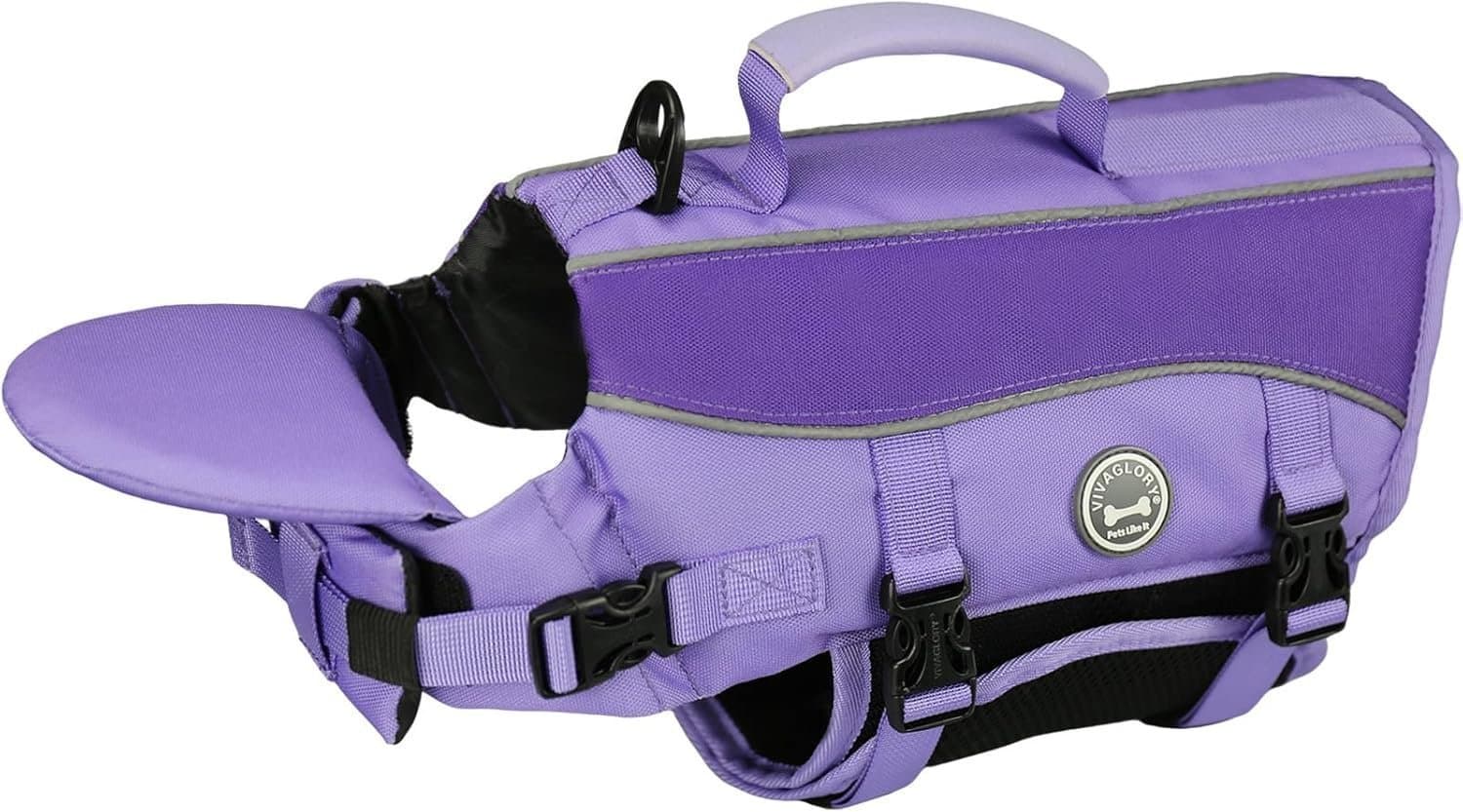 NYTT! STRL XS Vivaglory, Flytväst för Hundar med Reflexer, Lila, XS