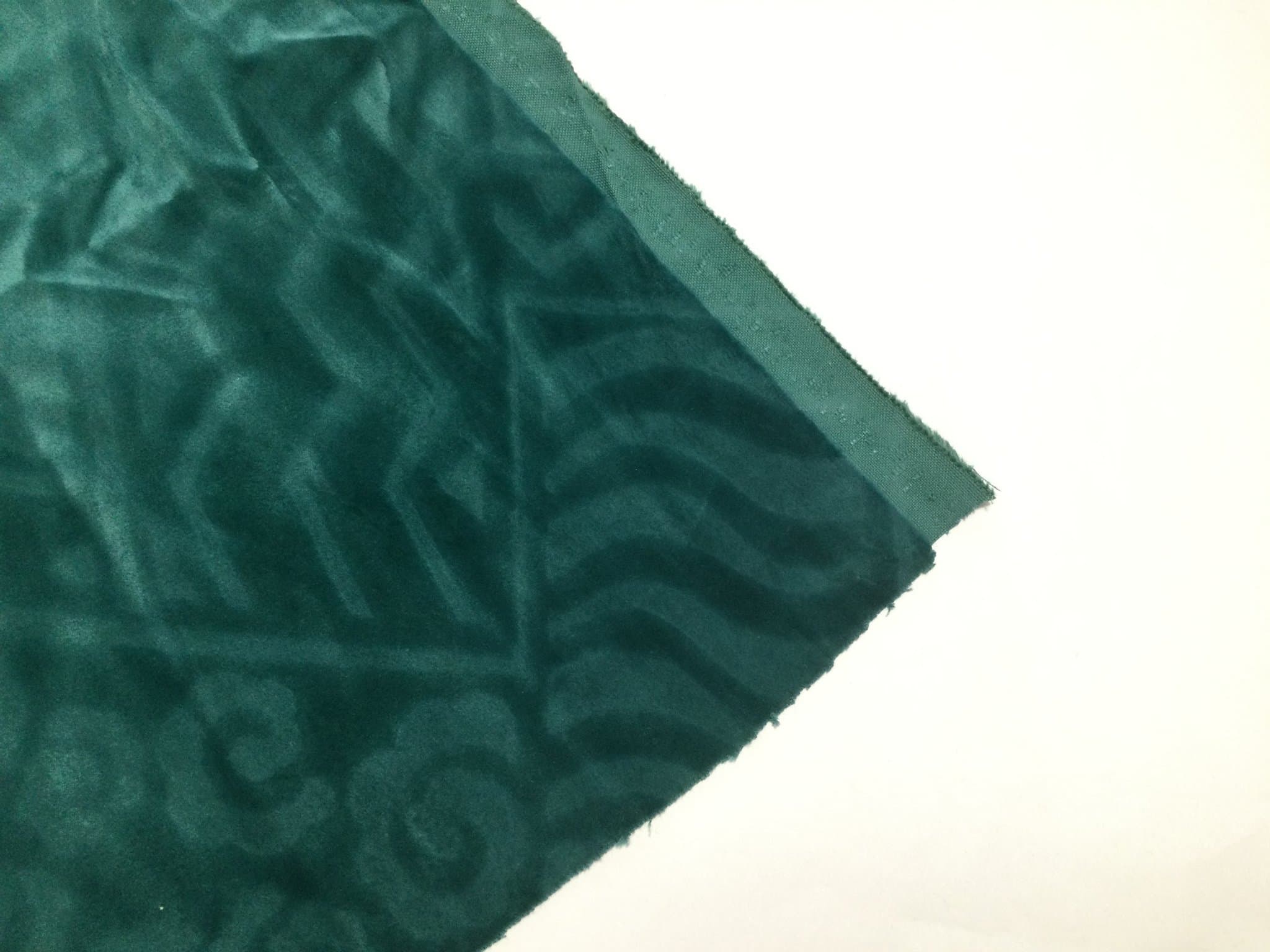ÖVER 4 m NYTT mörkgrönt sammetstyg möbeltyg,omklädnad SE beskrivning!