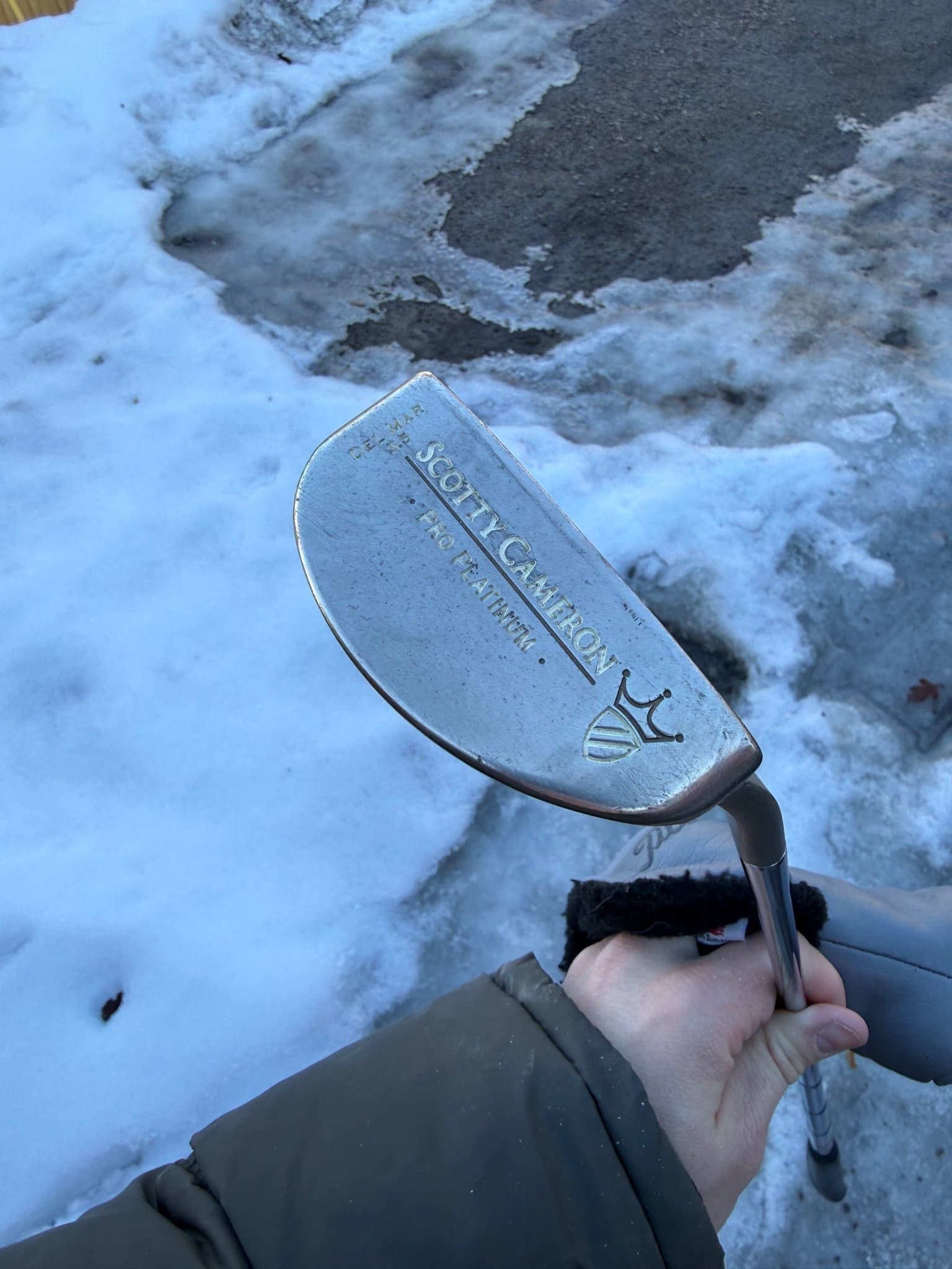 Scotty Cameron Pro Platinum Putter med Headcover