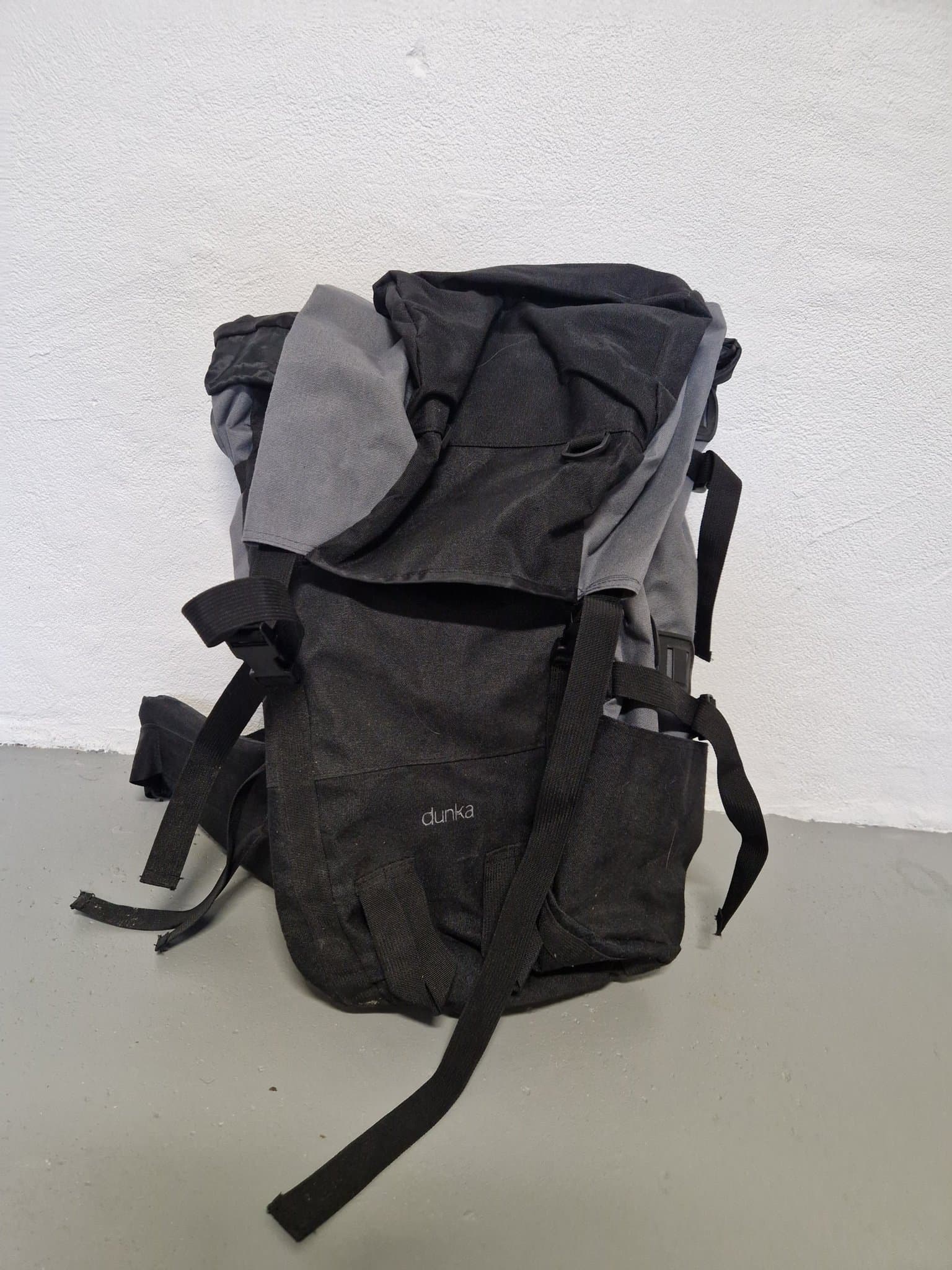 'Dunka' Rejäl Ryggsäck - vintage , militär , Camping