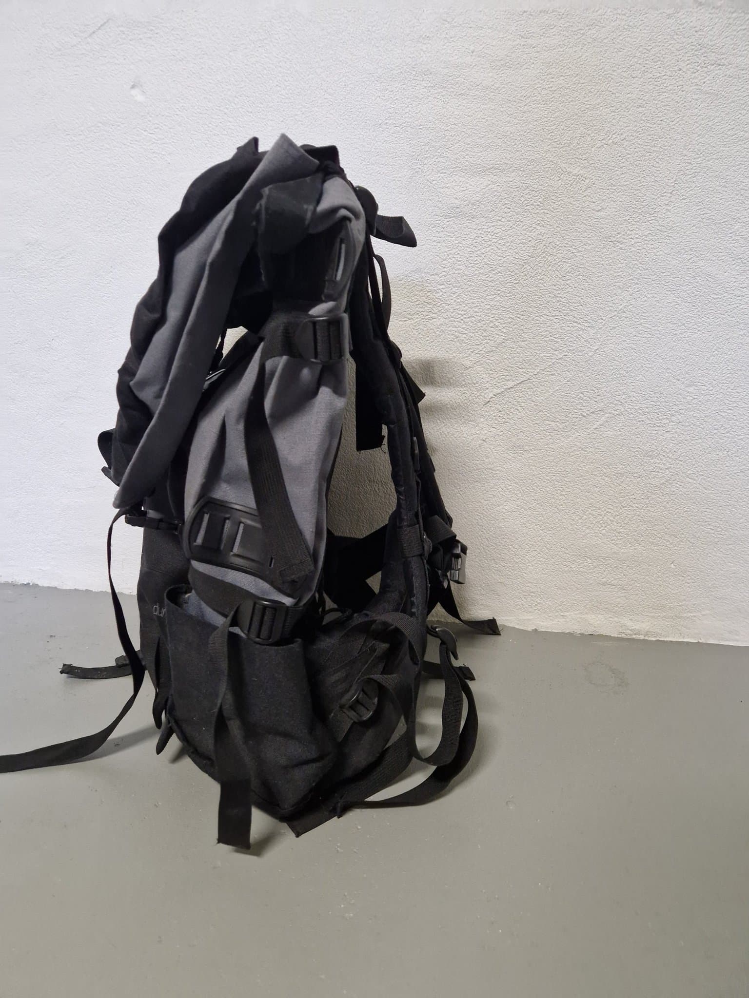 'Dunka' Rejäl Ryggsäck - vintage , militär , Camping