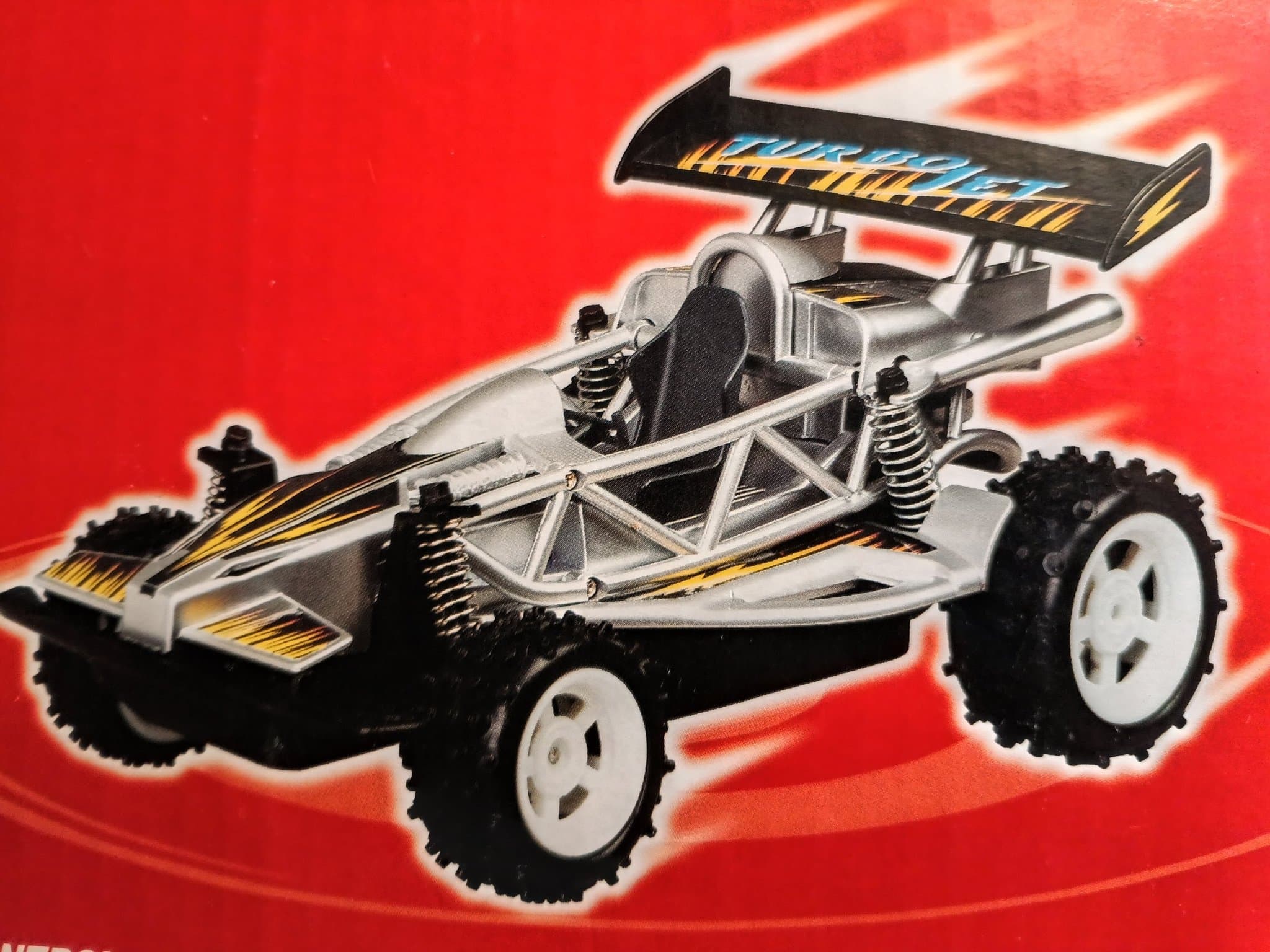 Radiostyrd bil "Turbo Buggy" med fjärrkontroll