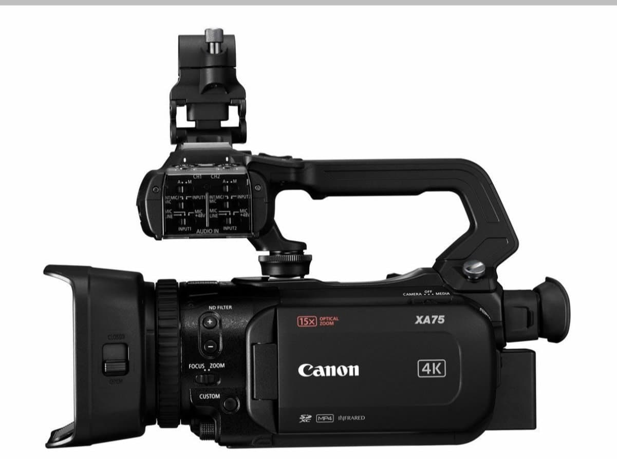 Canon XA75 4K videokamera