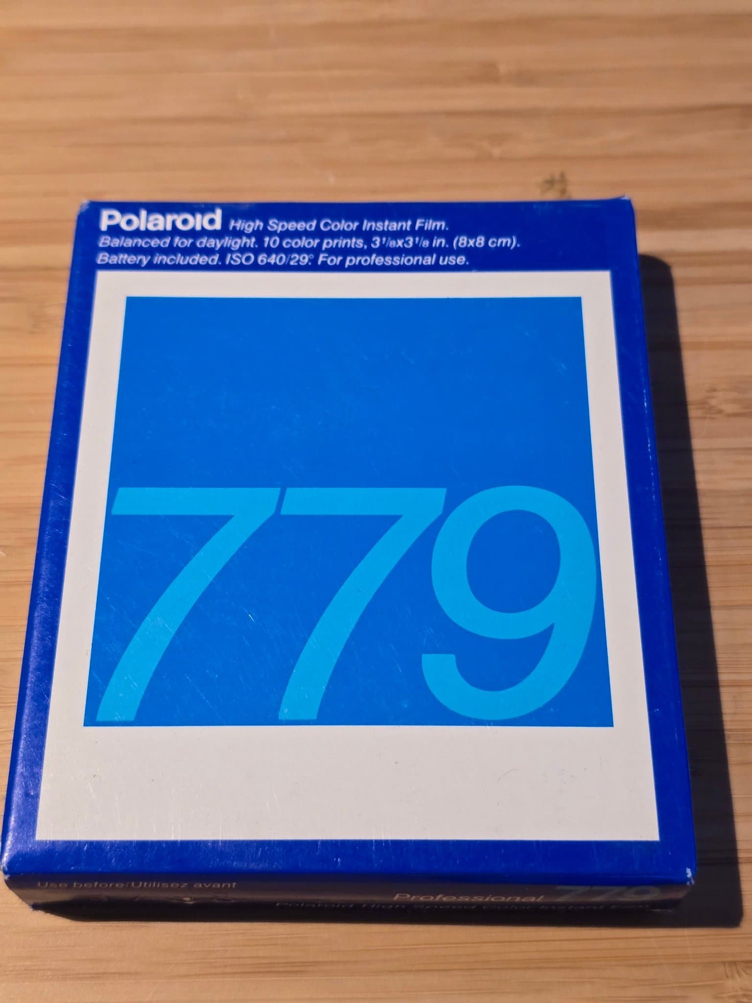 Polaroid 779 Professional – Oöppnad Retro (Utgången 1998) – Samlarobjekt!