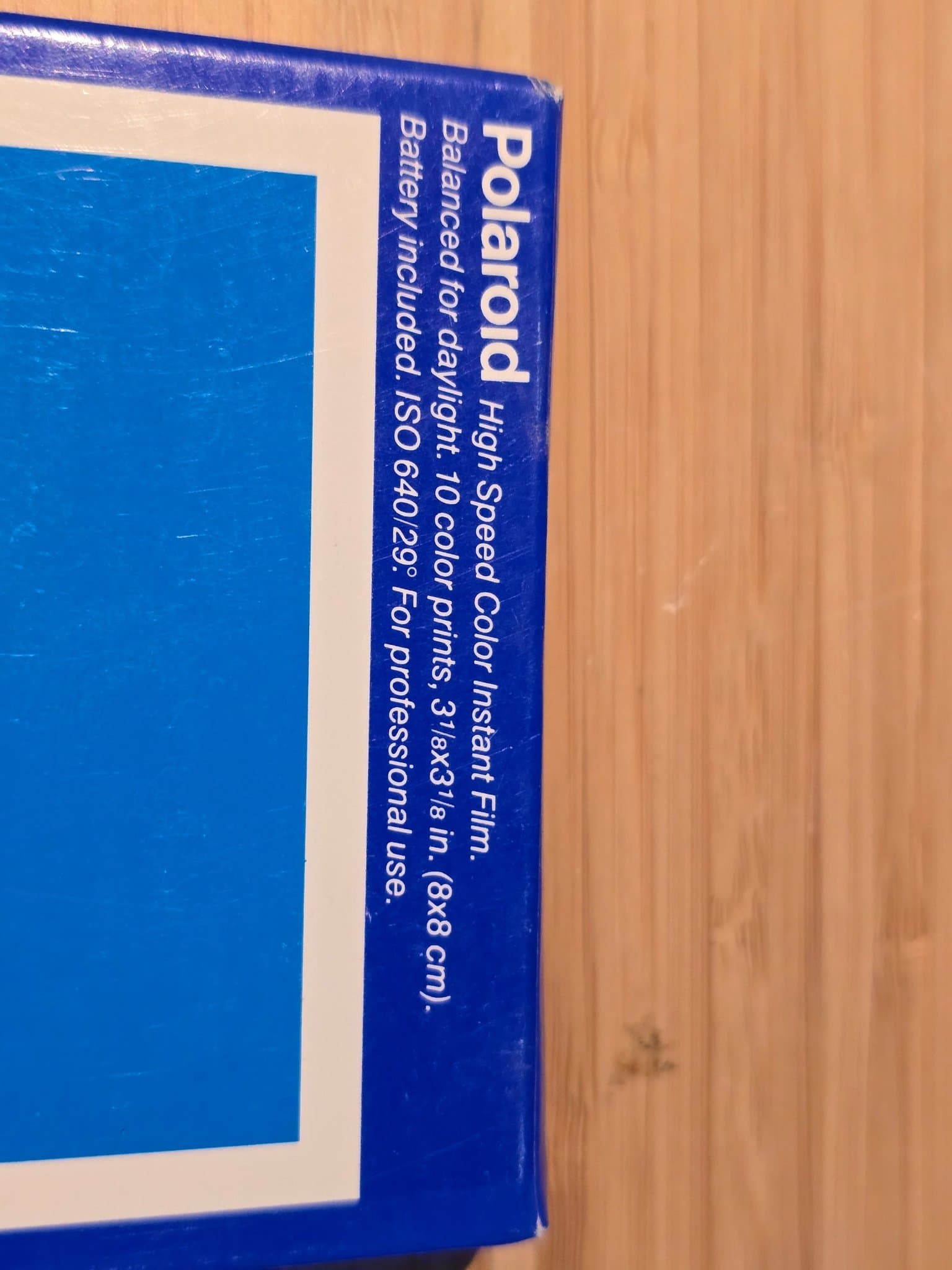 Polaroid 779 Professional – Oöppnad Retro (Utgången 1998) – Samlarobjekt!