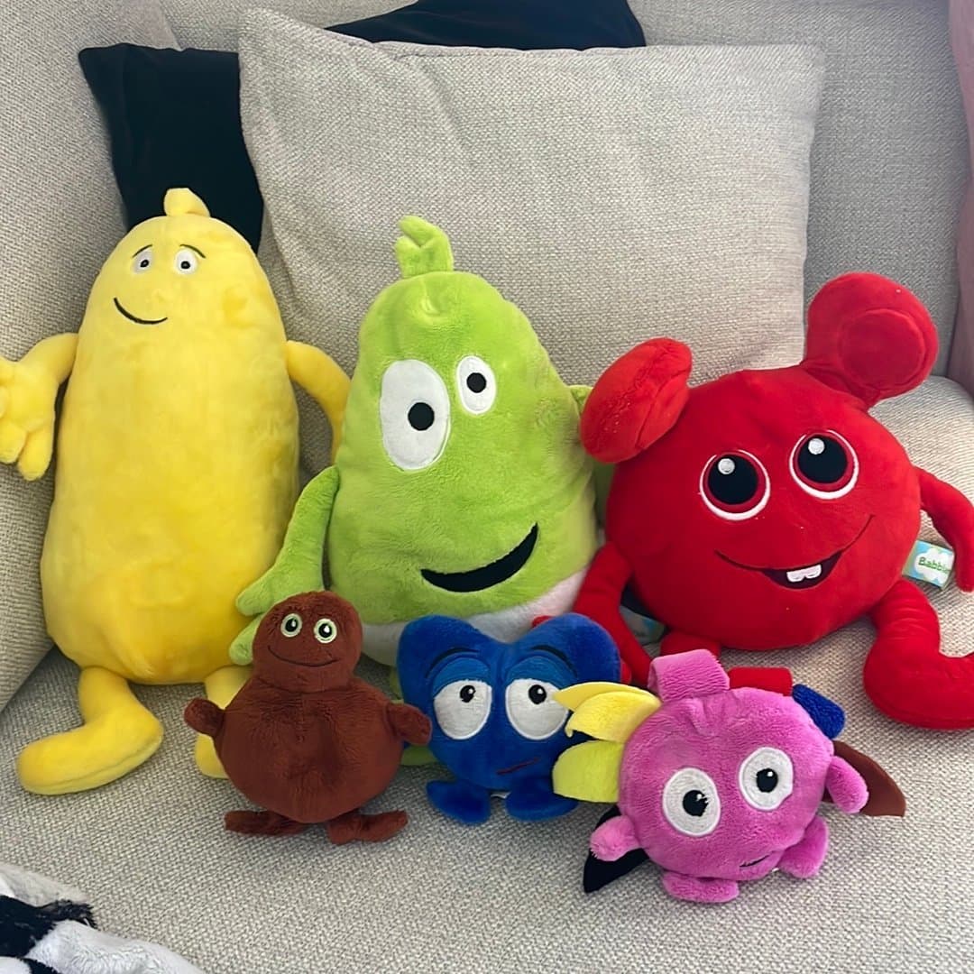 Alla 6 Babblarna gosedjur