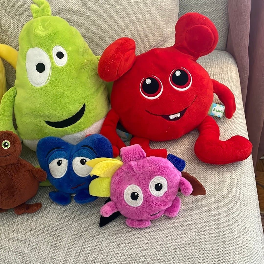 Alla 6 Babblarna gosedjur