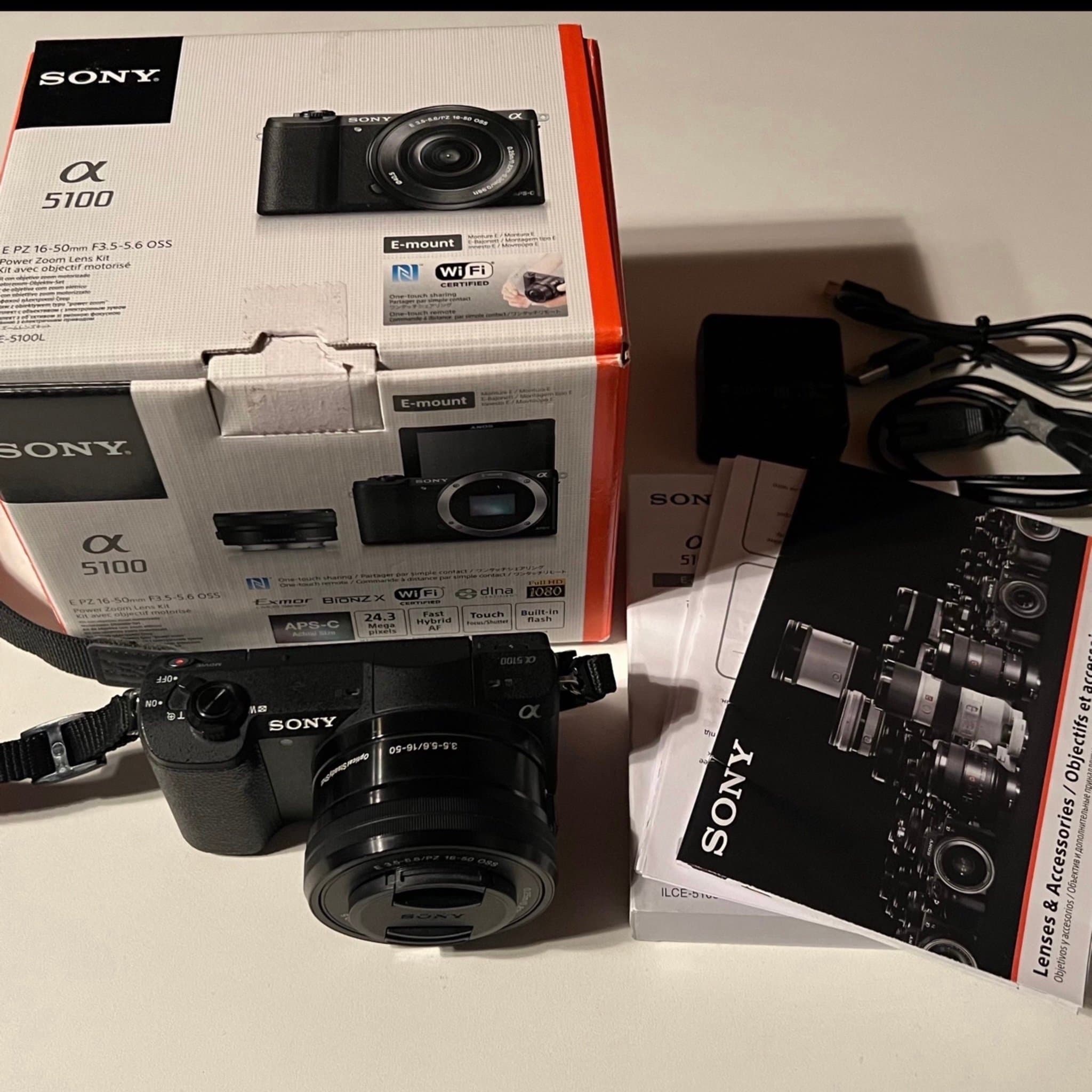 Sony Alpha ILCE-A5100L + E PZ 16-50/3,5-5,6 OSS
