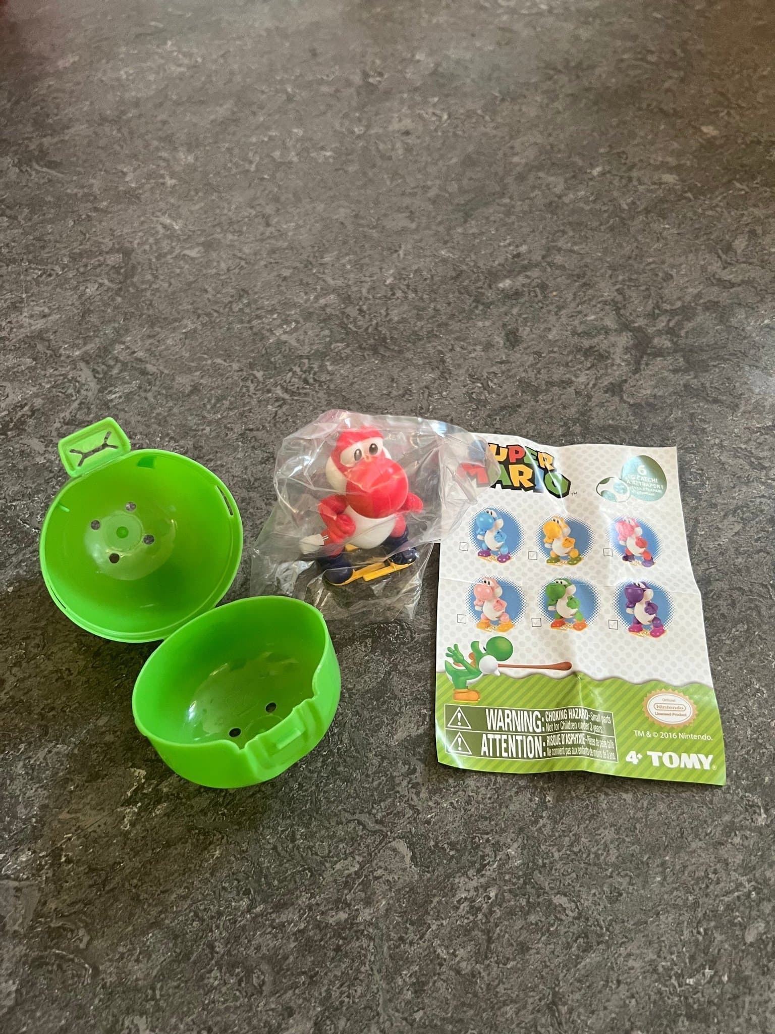 Super Mario Yoshi Figur - Röd