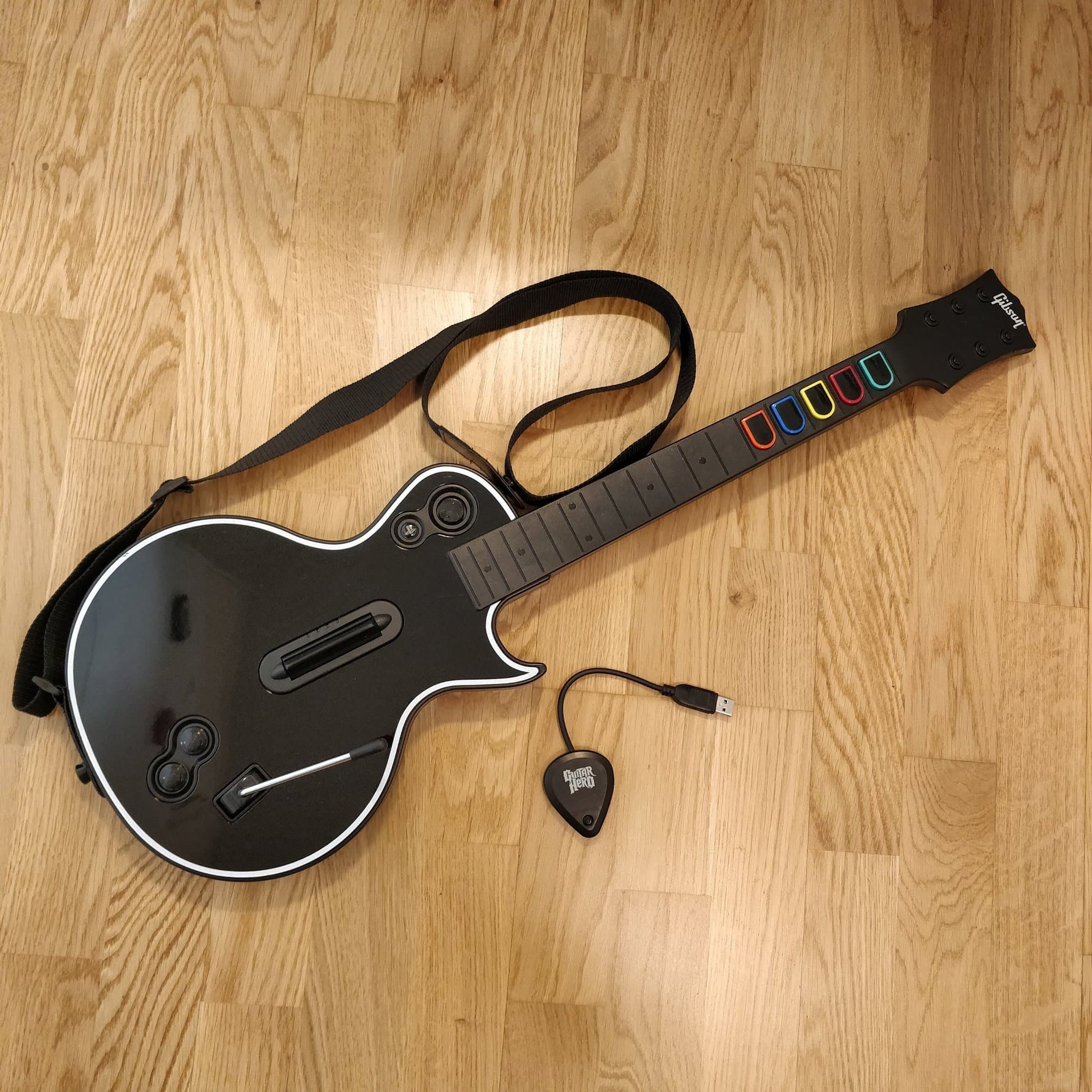 Trådlös Guitar Hero Gitarr Med Mottagare - Bytta Kondensatorer - Playstation 3