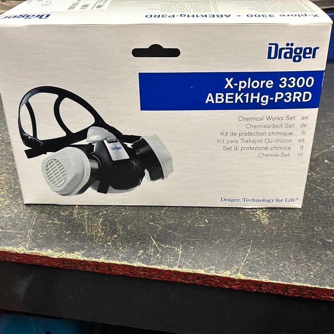 Dräger X-plore 3300 ABEK1Hg-P3RD halv mask