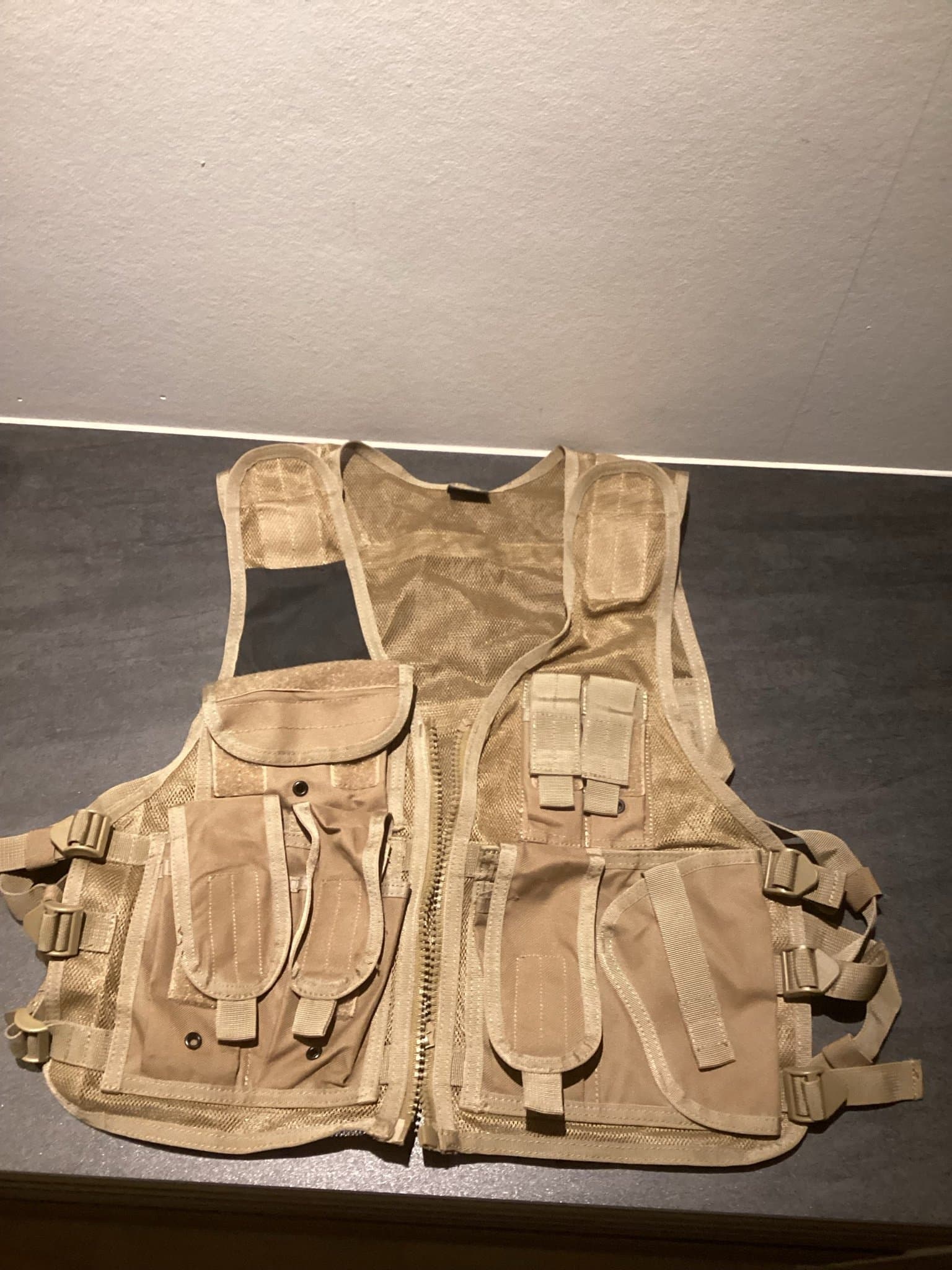 Airsoftväst Brun