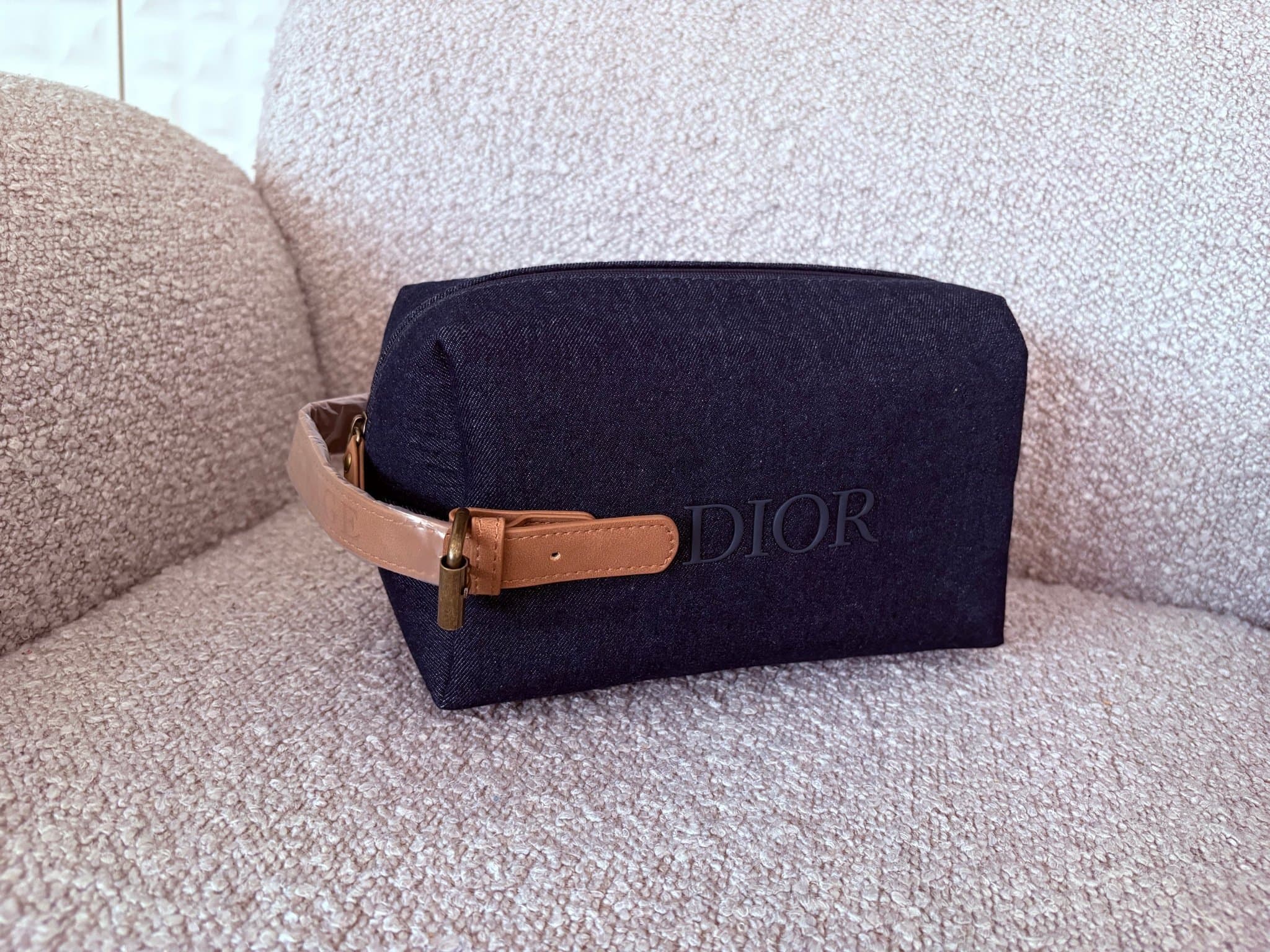 Dior beauty Necessär sminkväska i Denim