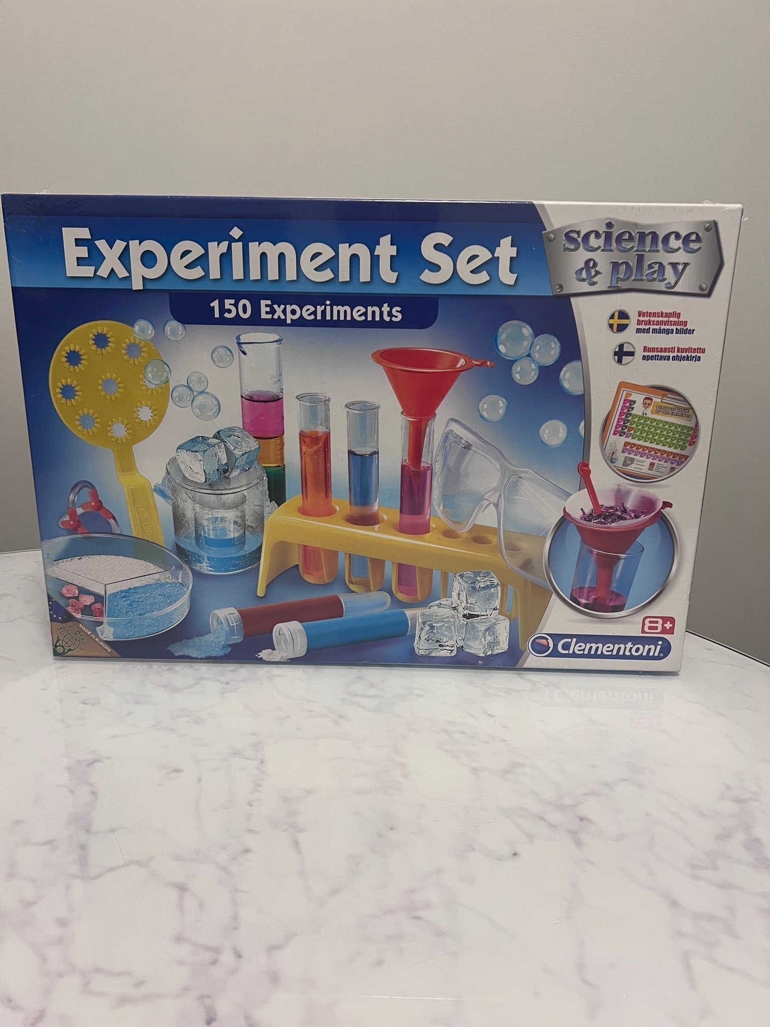 Clementoni Experiment Set Science & Play 150 Experiment