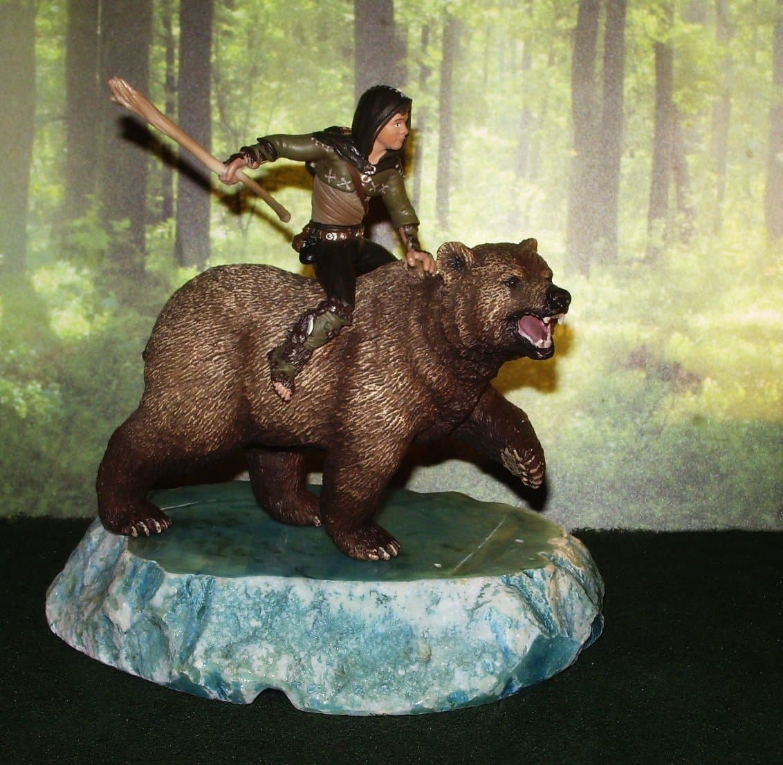 Schleich - Arelan krigare, Torak m Grizzlybjörn, 2010*